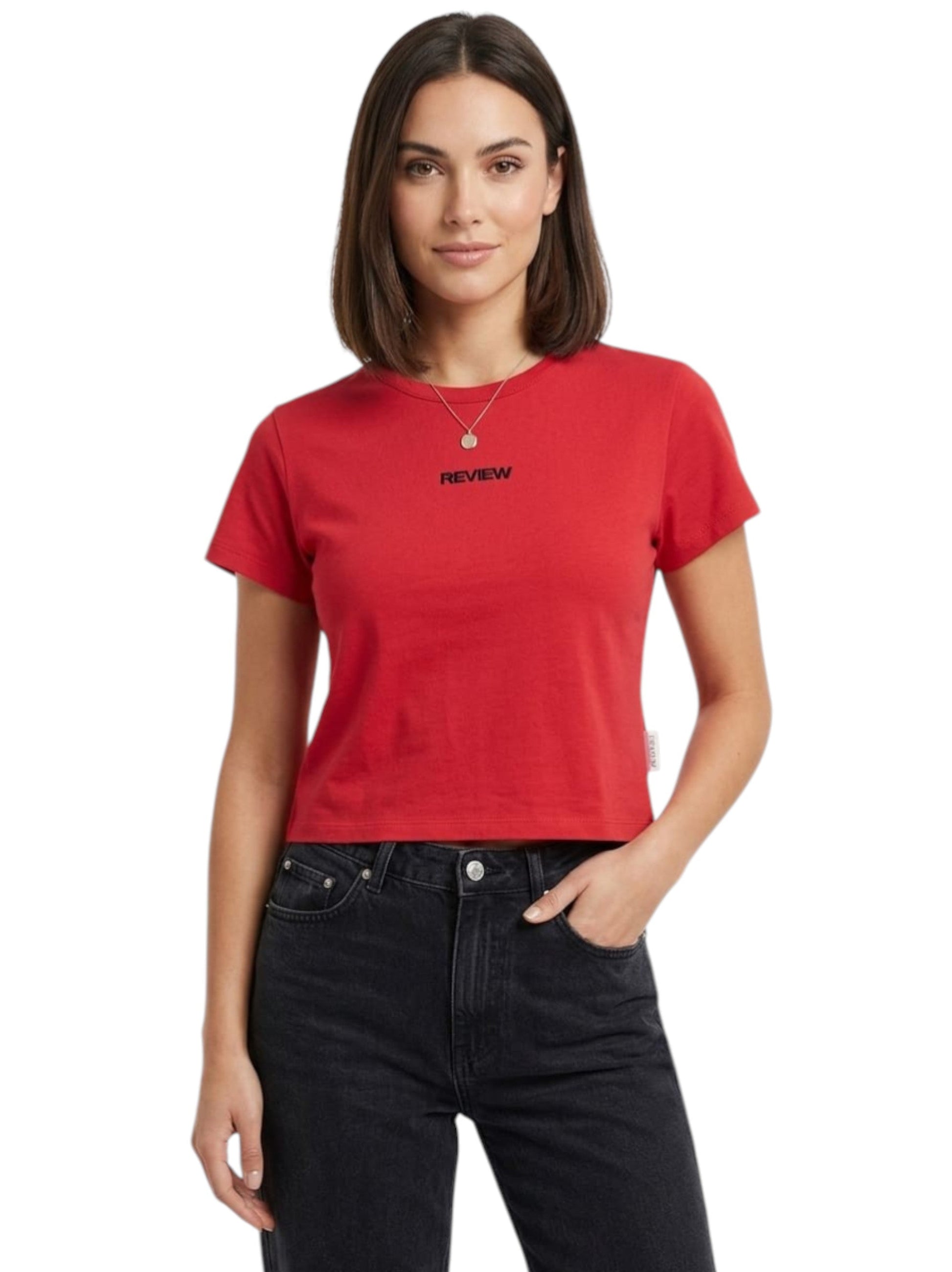 Women's Plain Top,Red