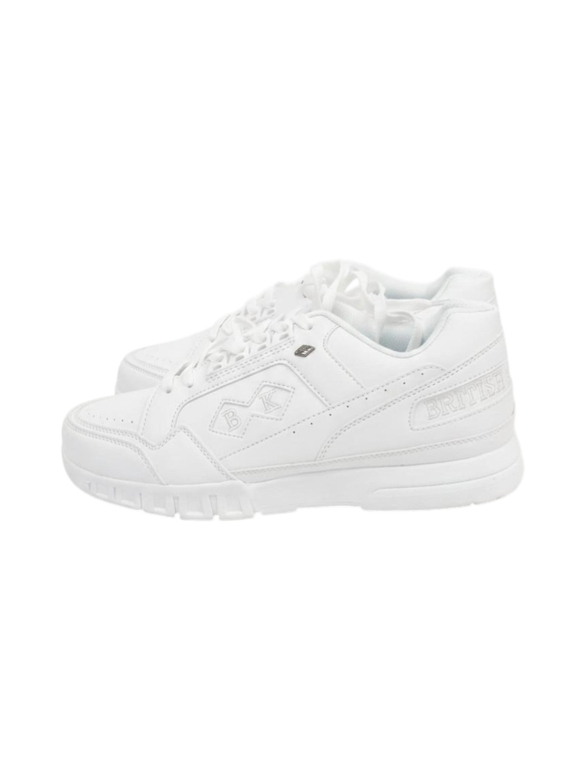 Men's Plain Shoes,White
