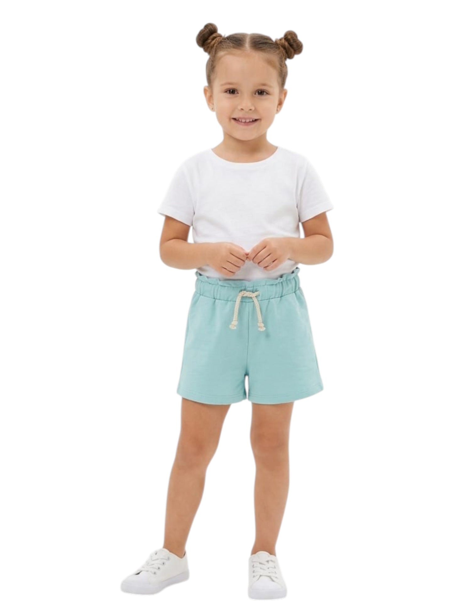 Kids Girl's Plain Short,Blue