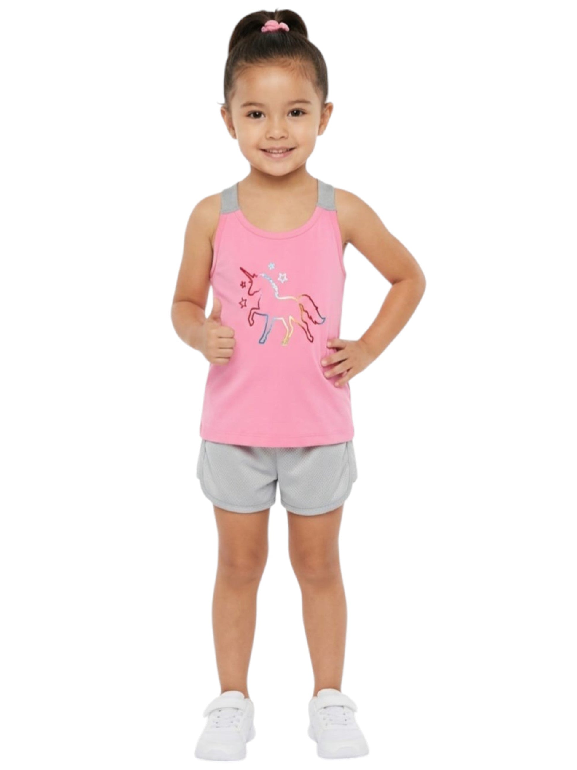 Kids Girl's Printed Top,Pink