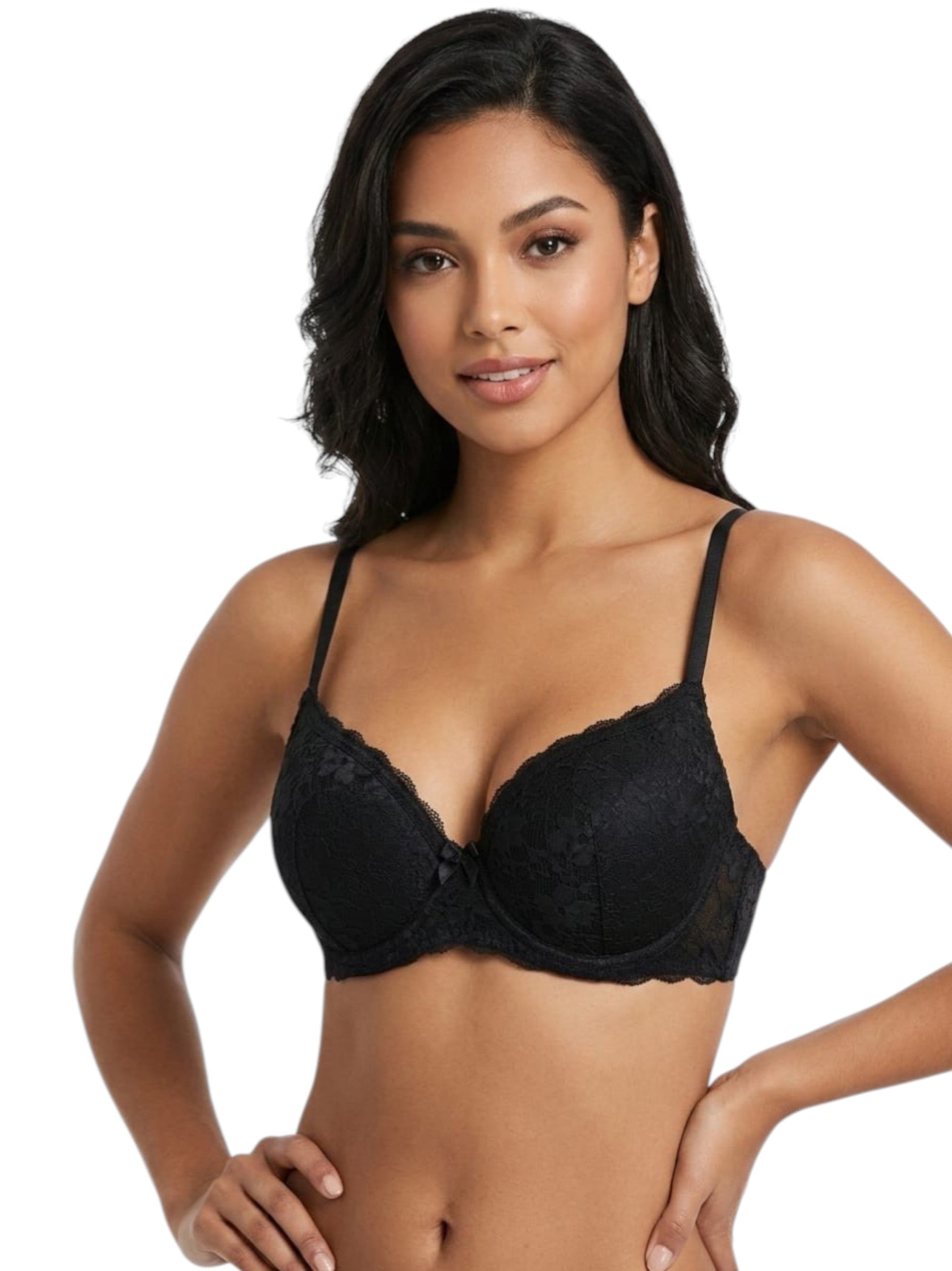Women's Lace Bra,Black