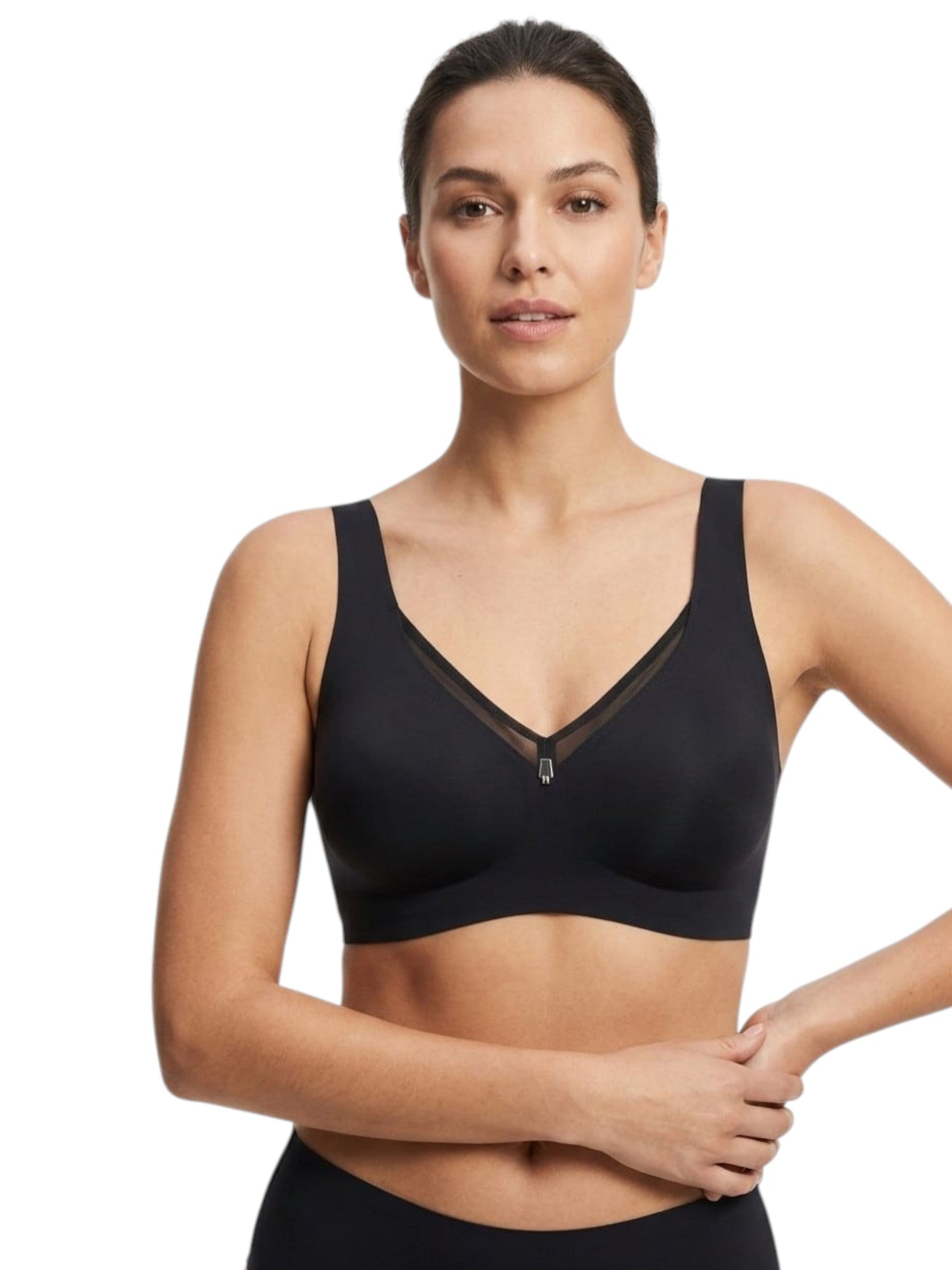 Women's Plain Bra,Black