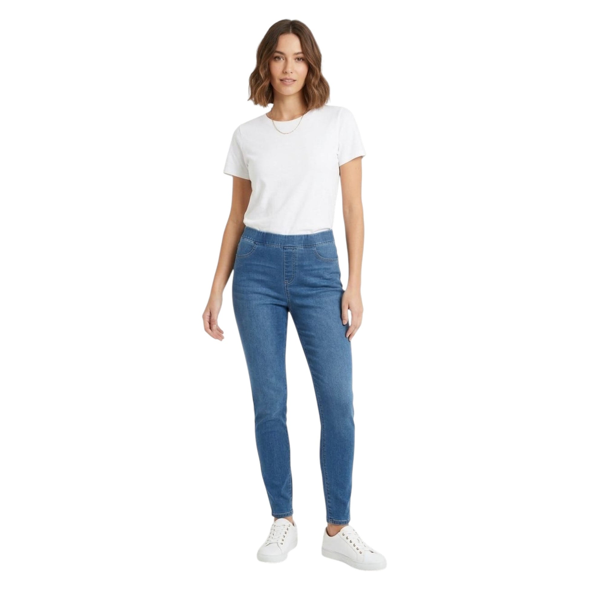 Women's Plain Pant,Blue