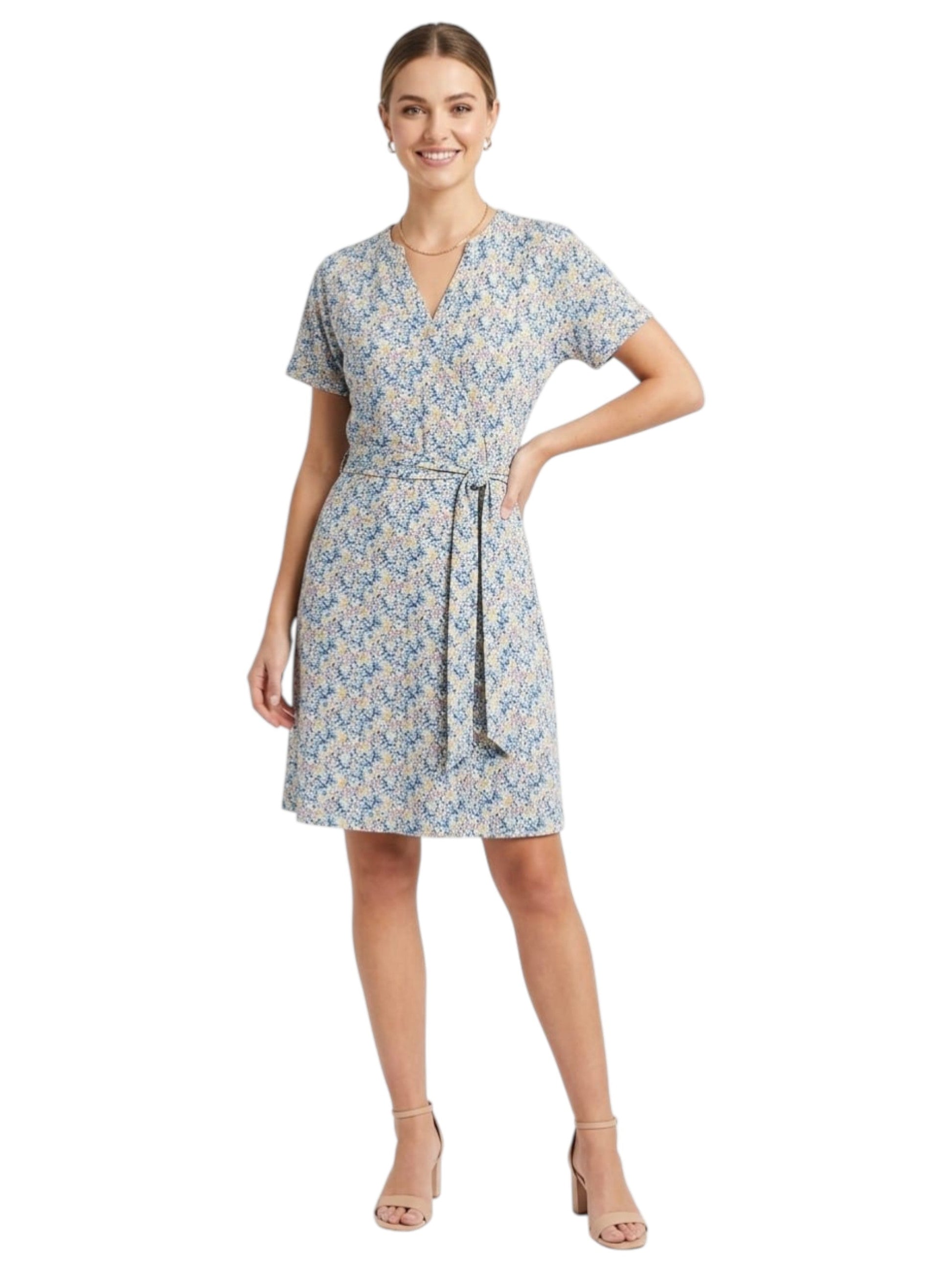 Women's Printed Dress,Multi