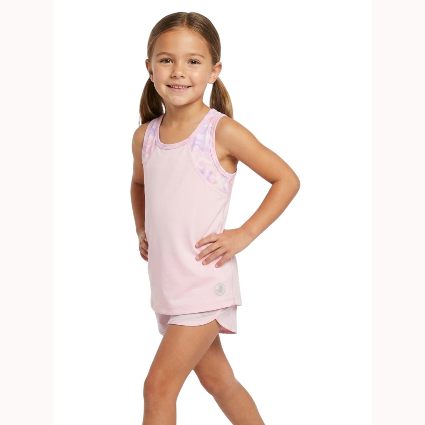 Kids Girl's Printed Top,Pink