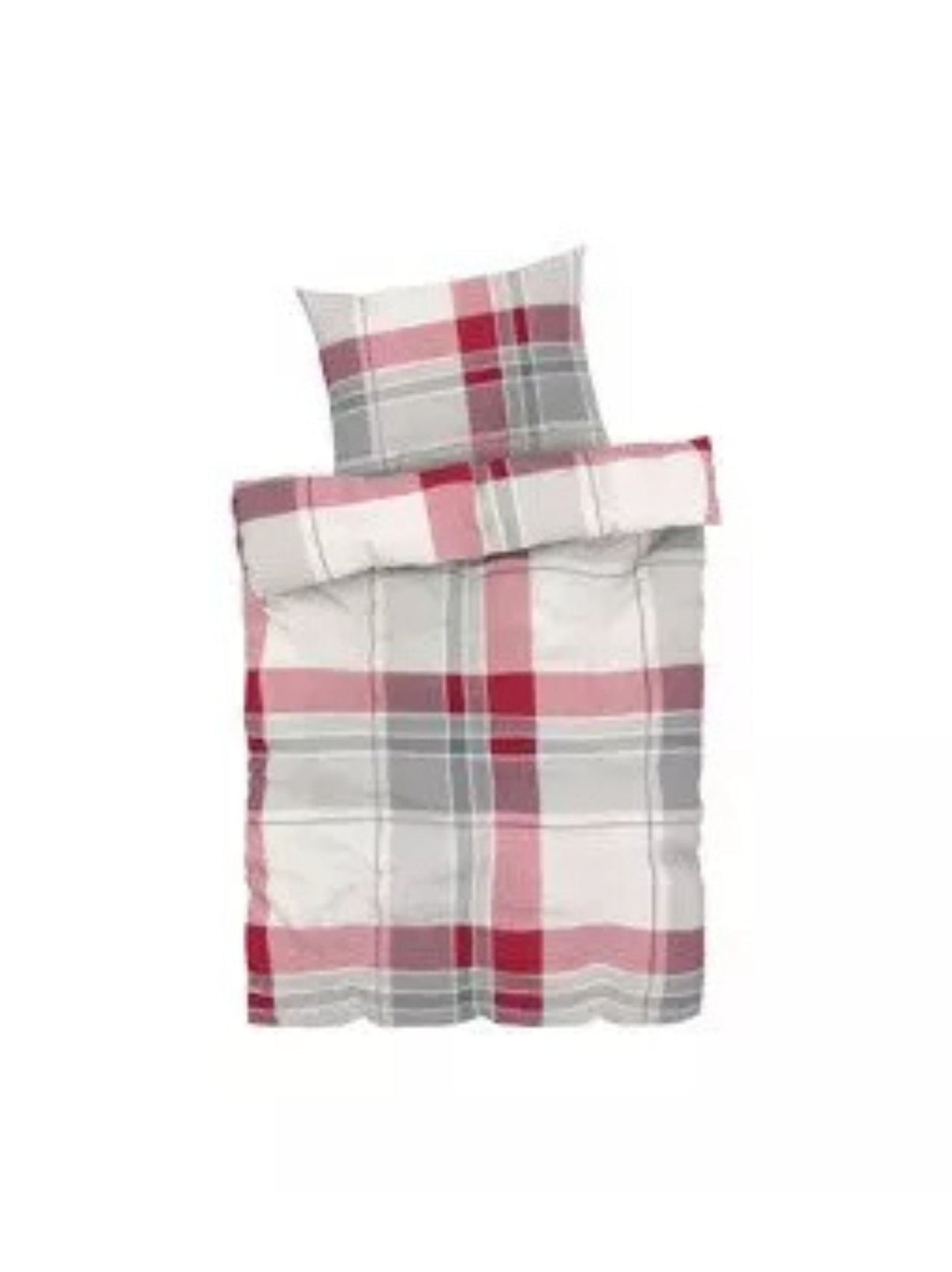 Bed Linen (Checkered/White/Red)