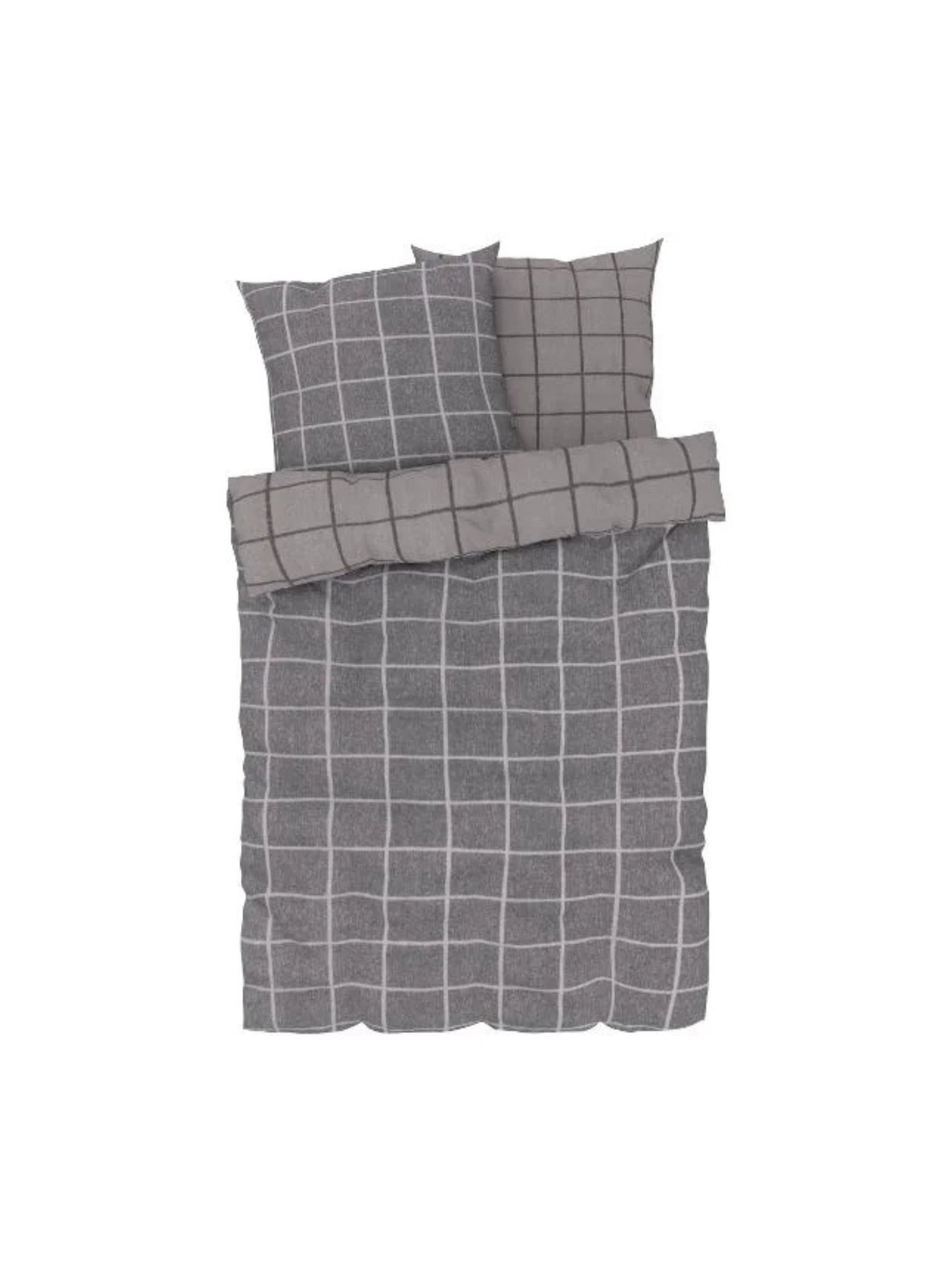 Fleece Bed Linen (Checkered)