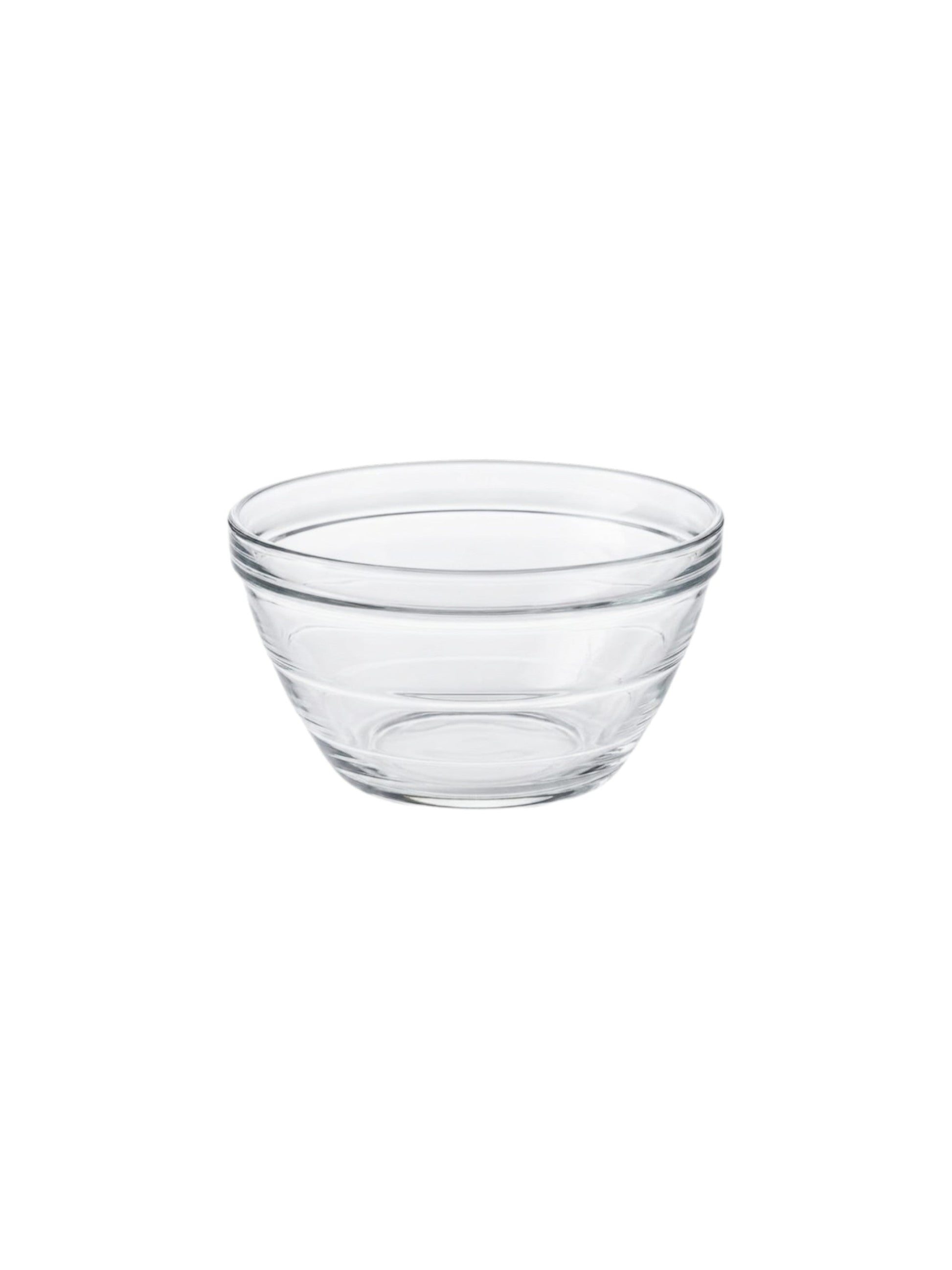 Clear Glass Stacking Bowl