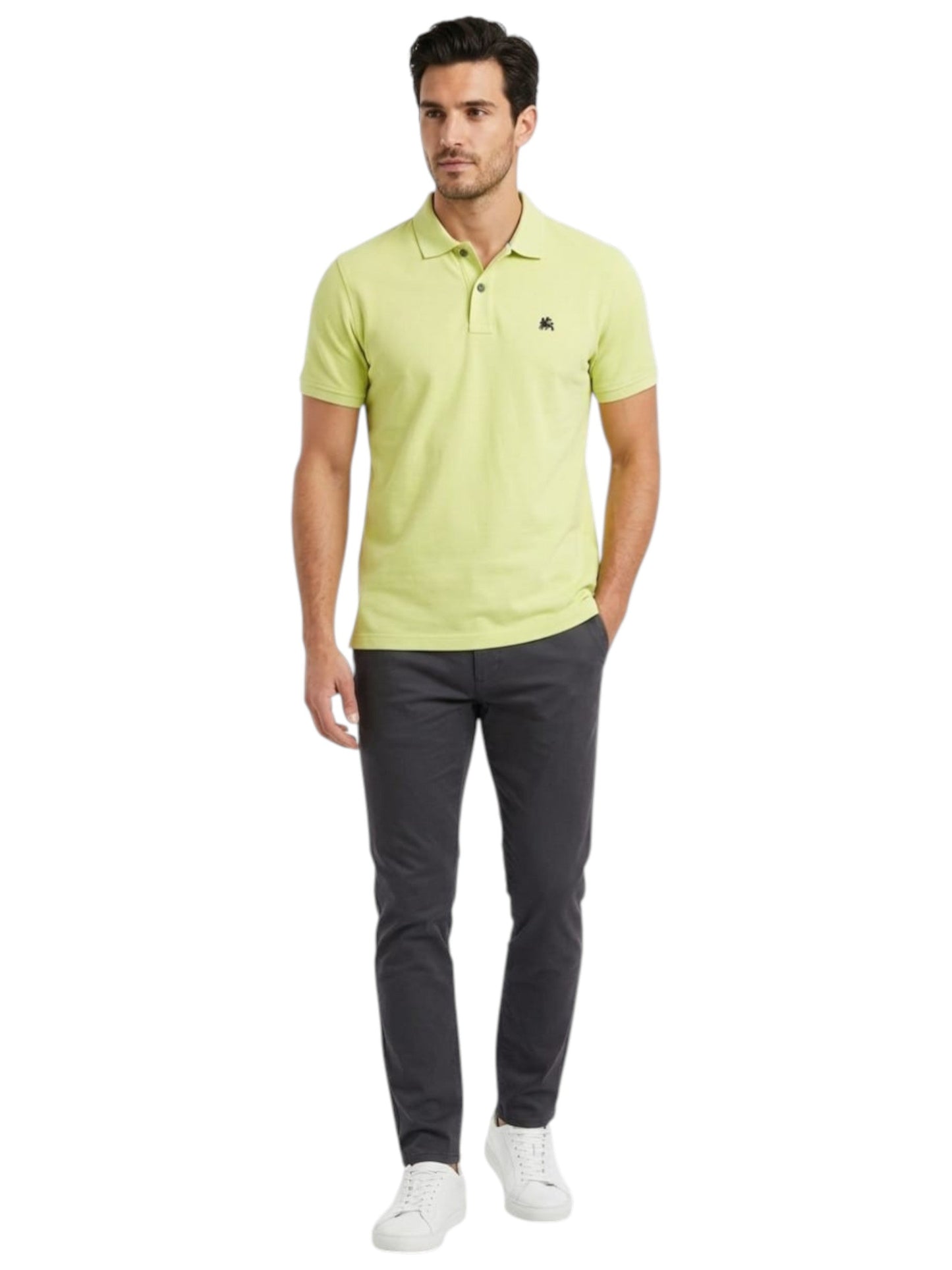 Men's Plain Top,Yellow