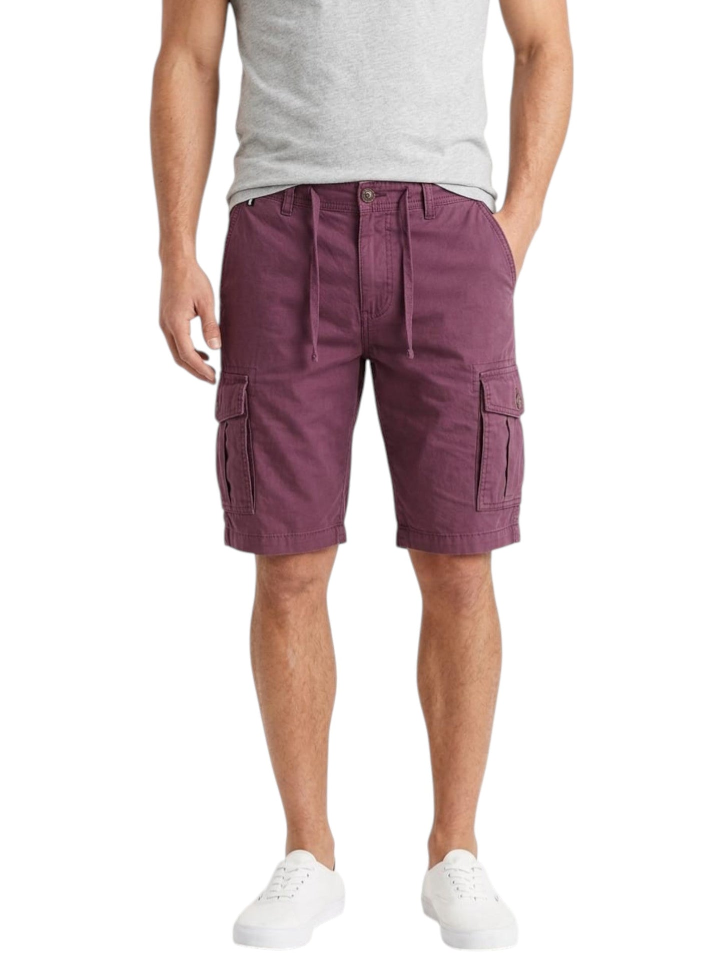 Men's Plain Short,Dark Mauve