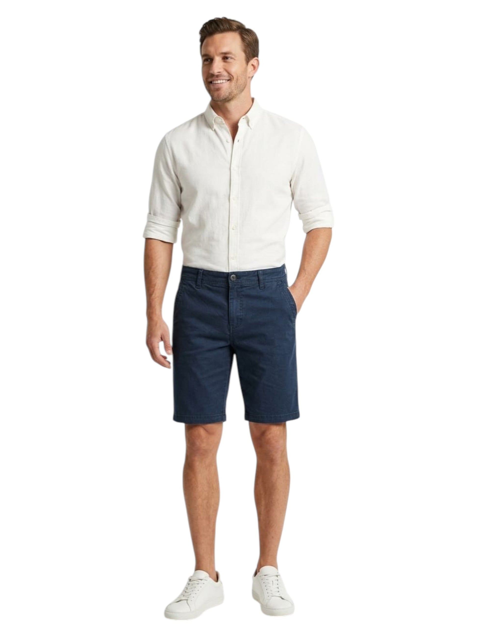 Men's Plain Short,Navy