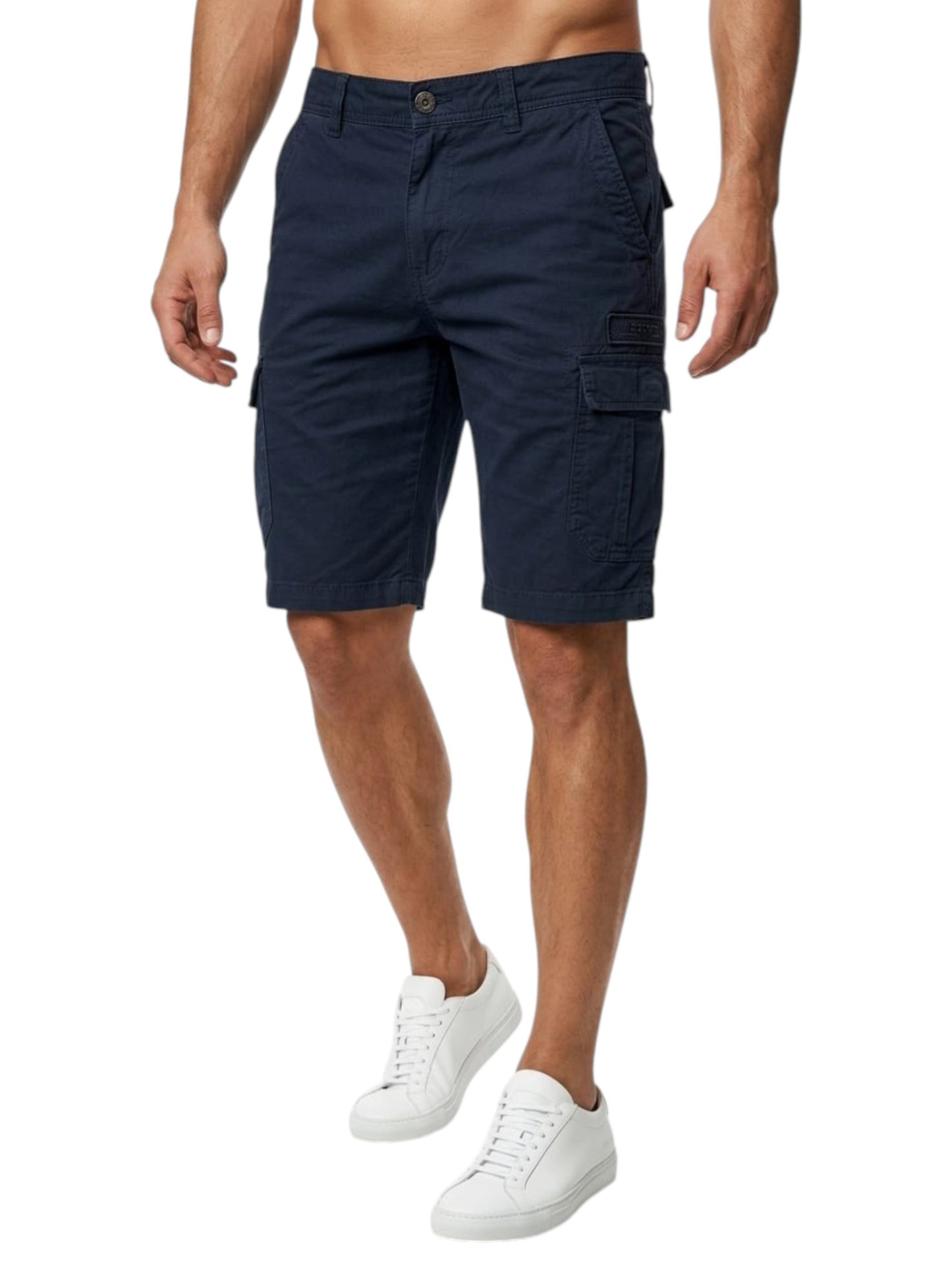 Men's Plain Short,Navy