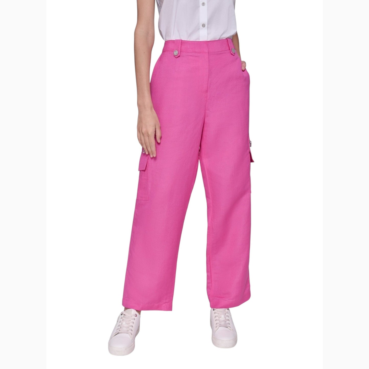 Women's Plain Pant,Pink