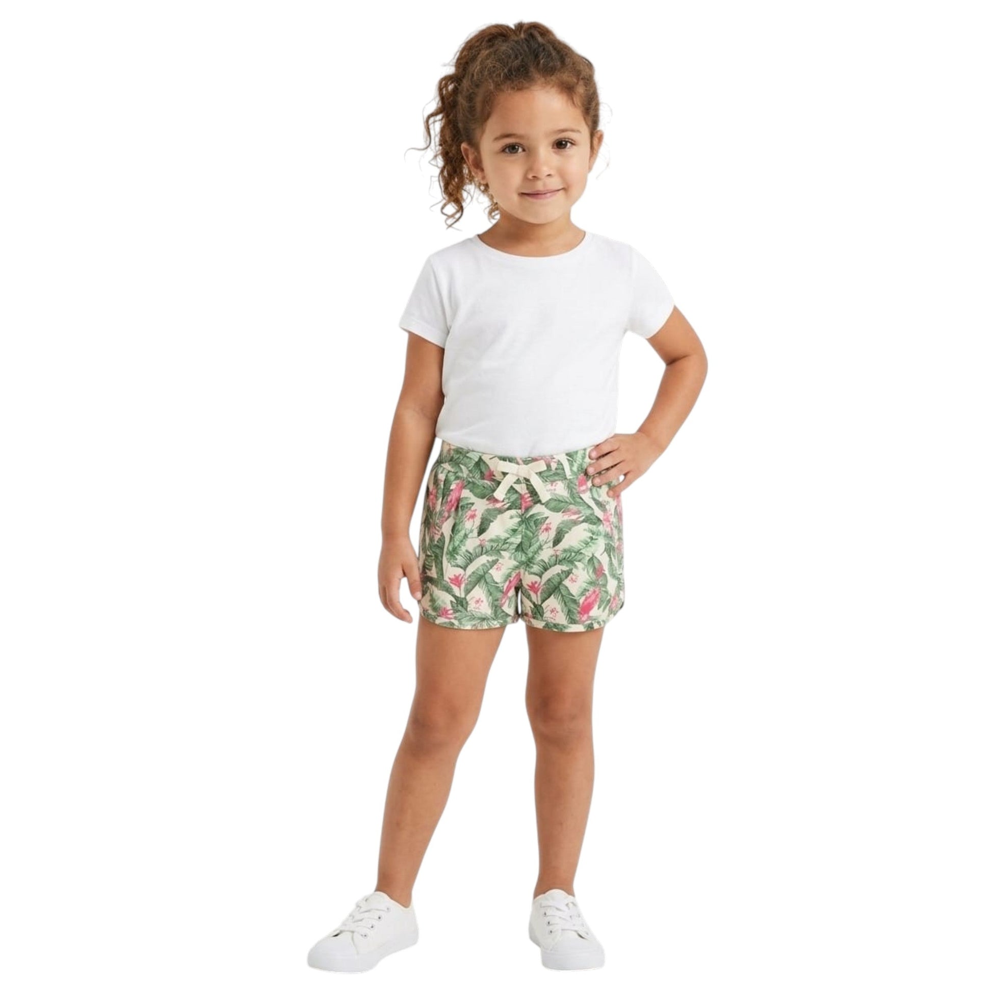 Kids Girl's Printed Short,Multi