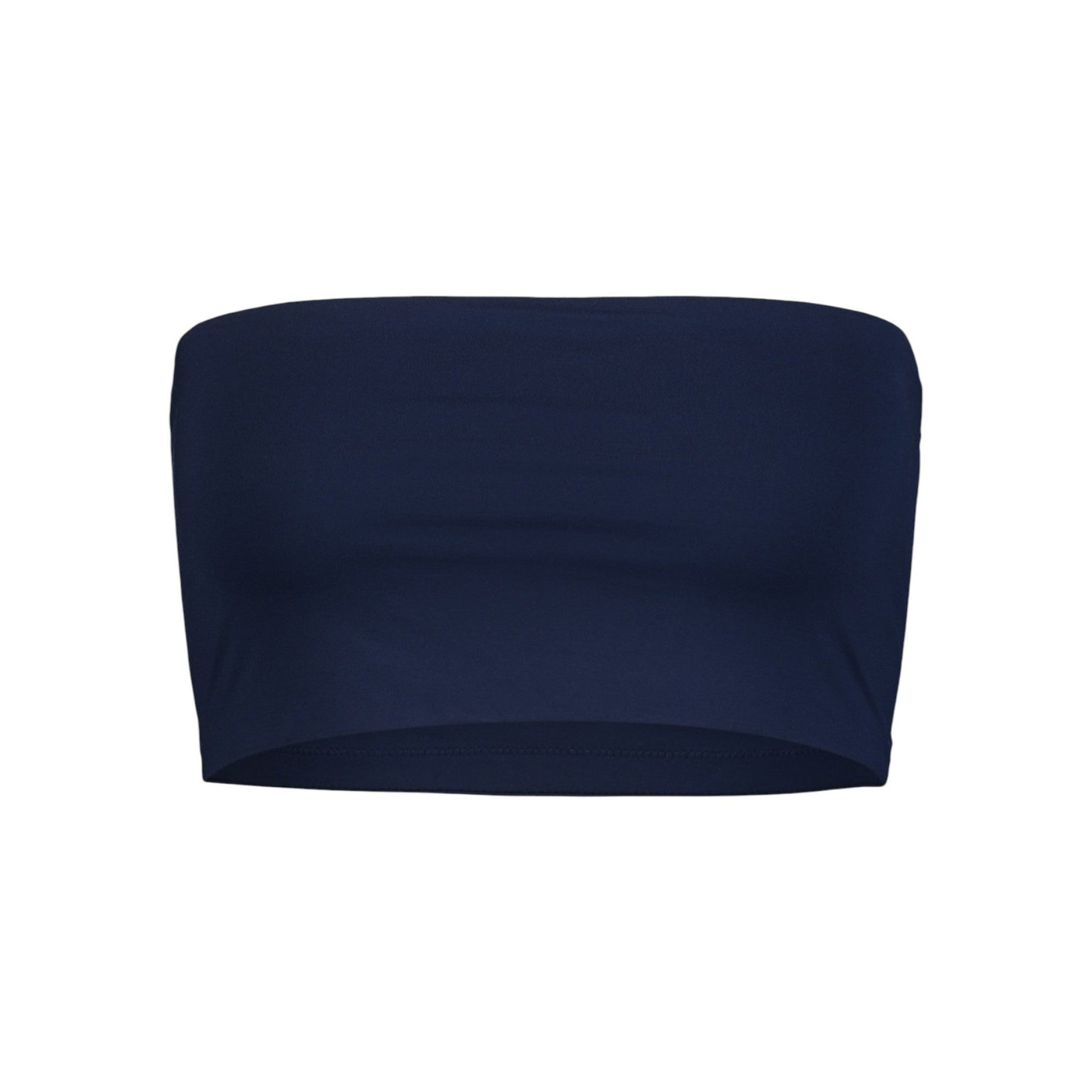 Women's Plain Off Shoulders Bra,Navy