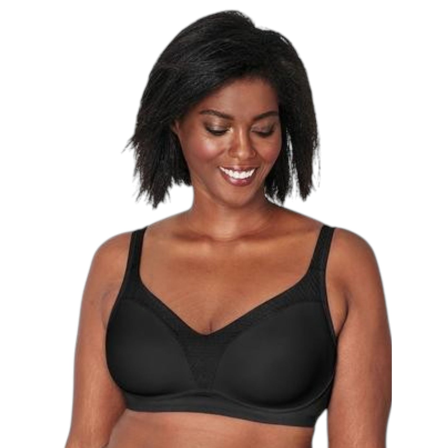 Women's Plain Bra,Black