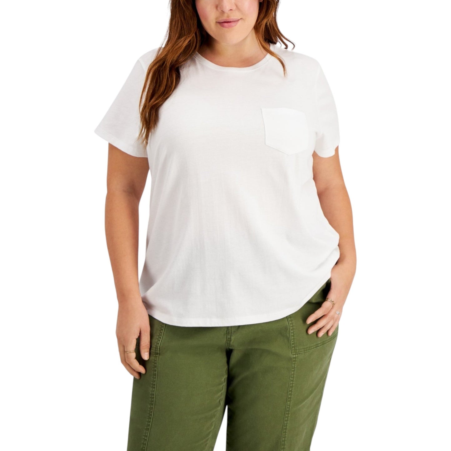 Women's Plain Top,White