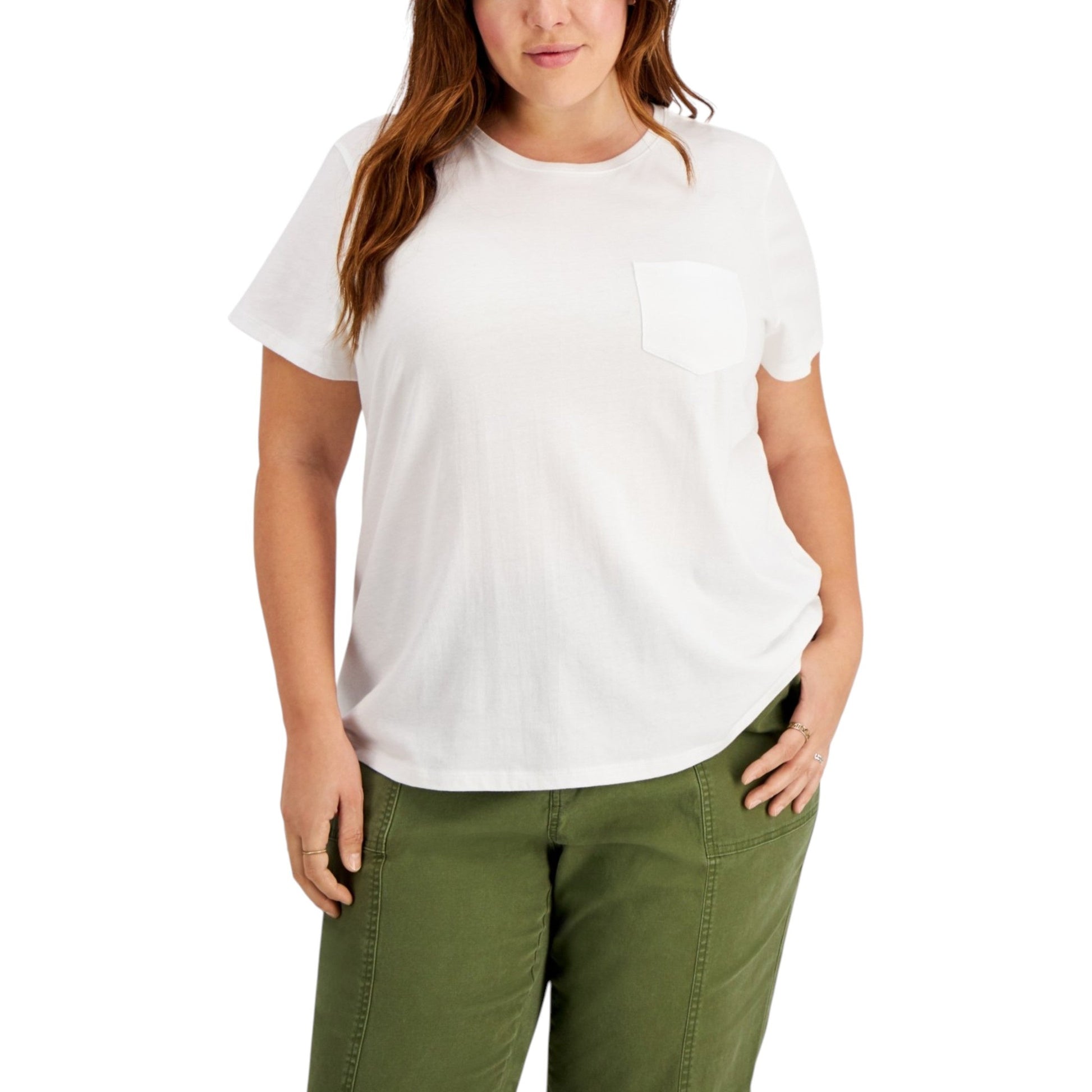 Women's Plain Top,White