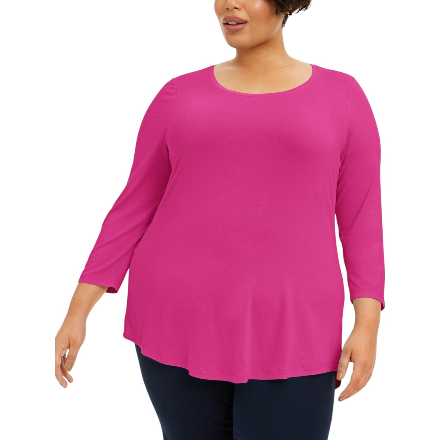 Women's Plain Top,Pink