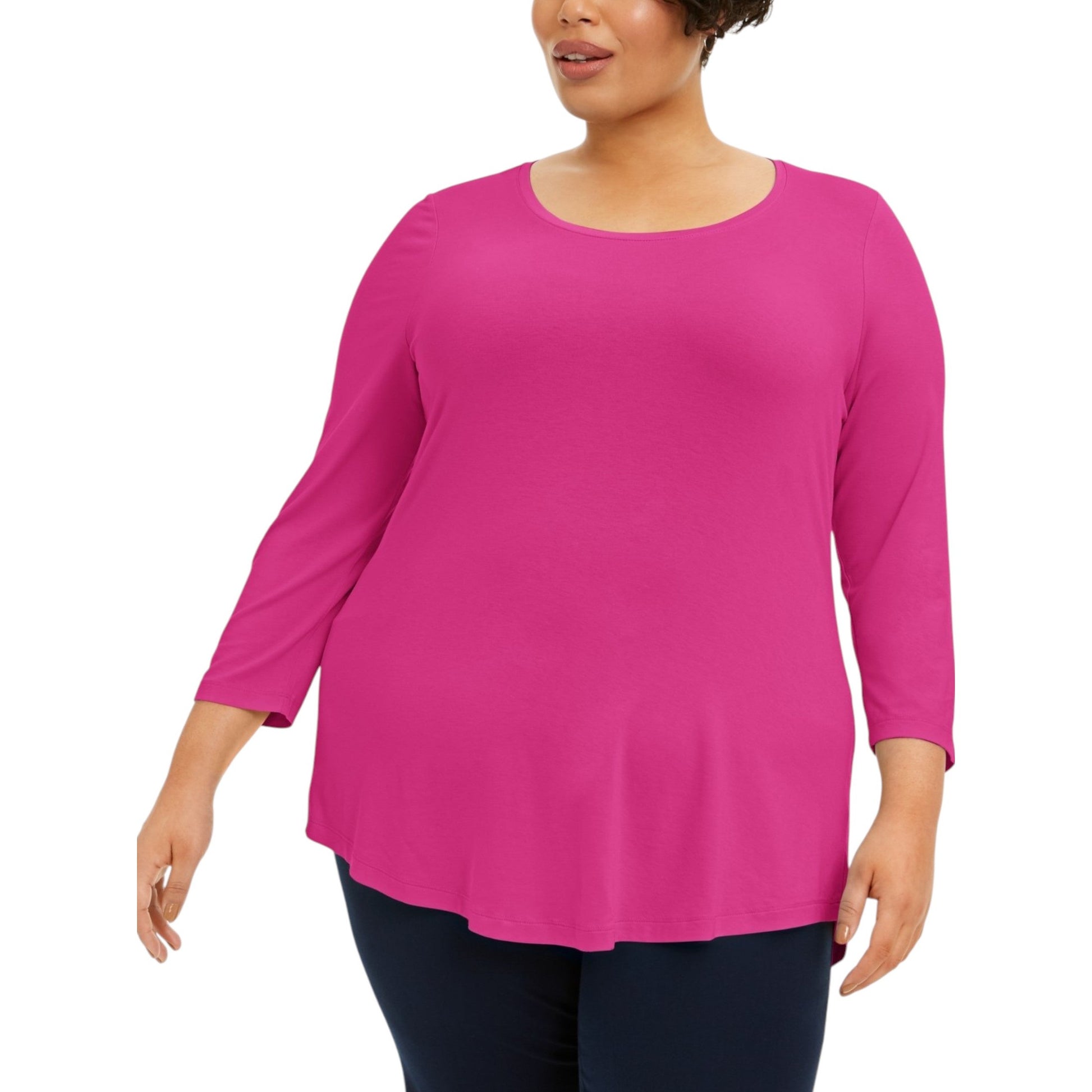 Women's Plain Top,Pink