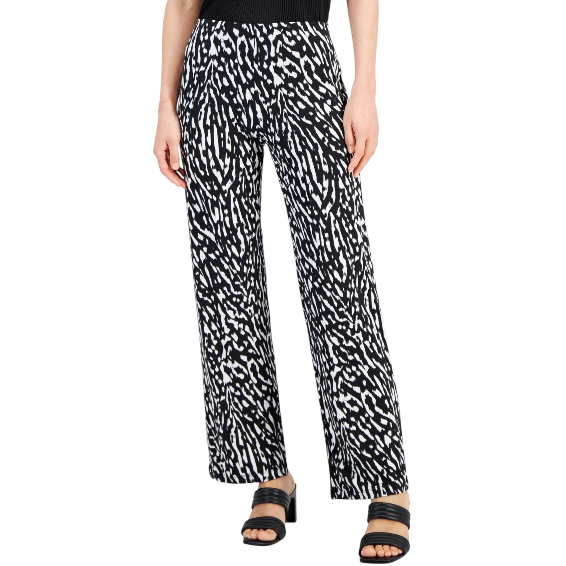 Women's Printed Pant,Black