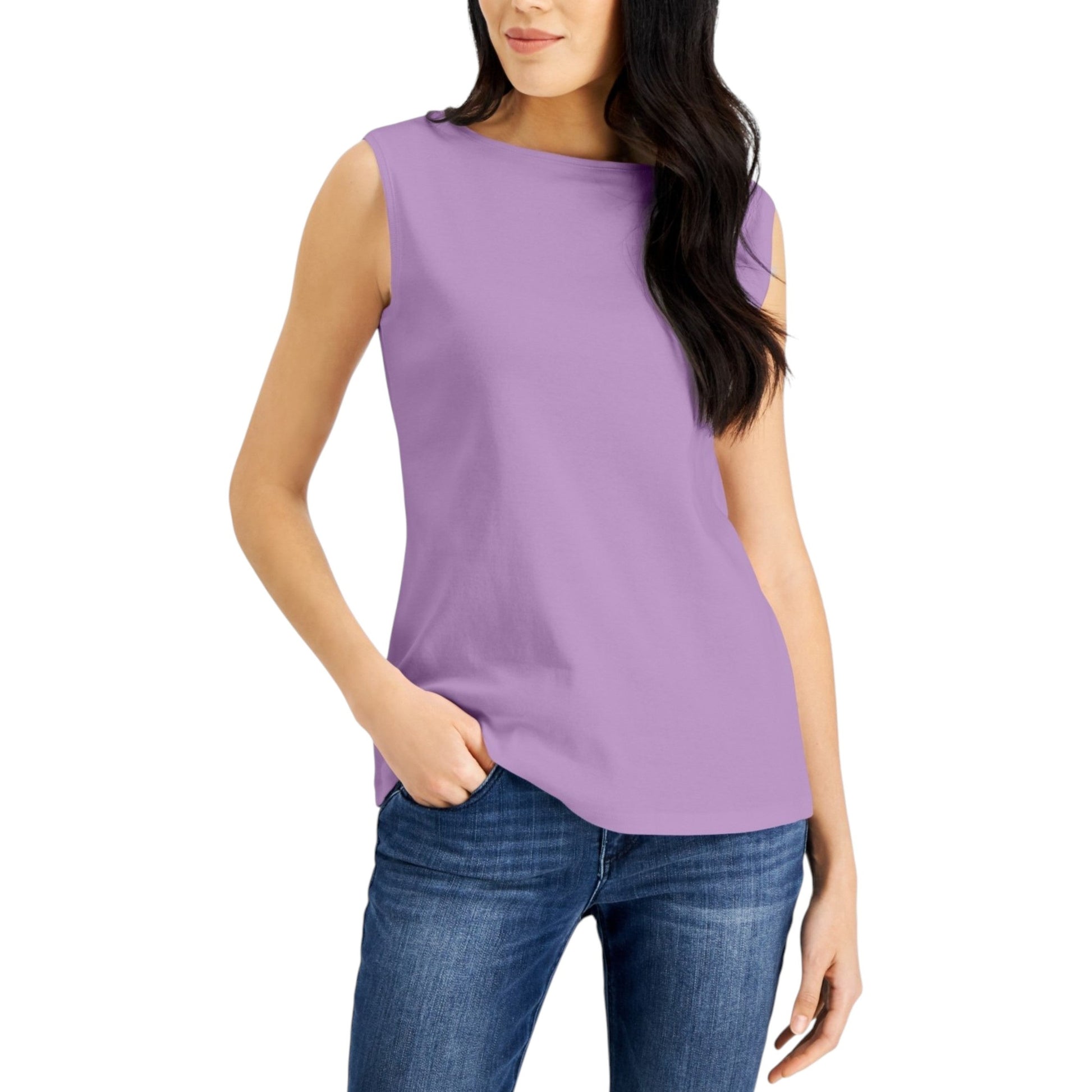 Women's Plain Top,Purple