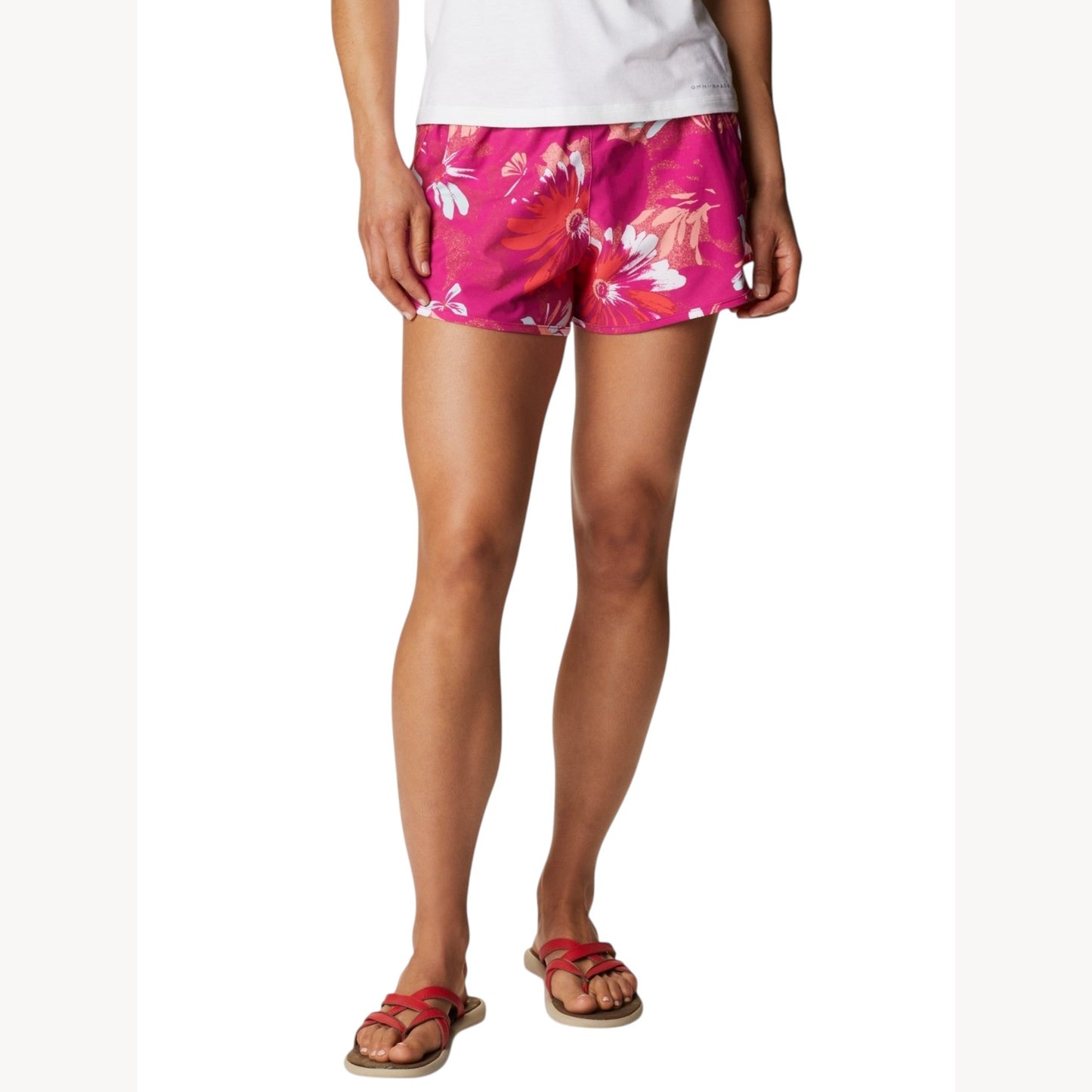 Women's Printed Sport Short,Multi