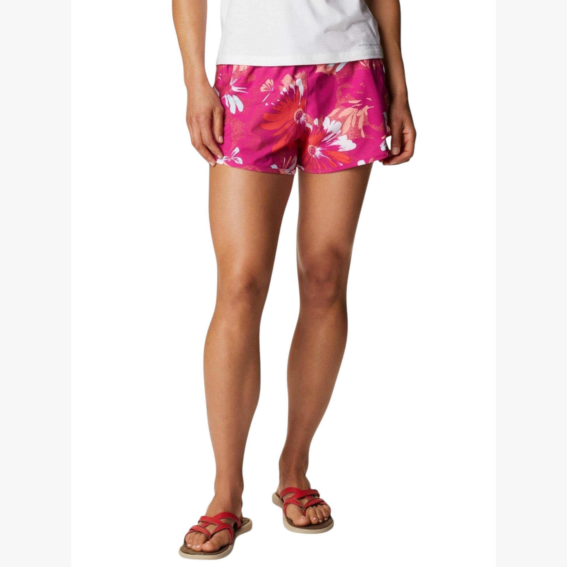 Women's Printed Sport Short,Multi