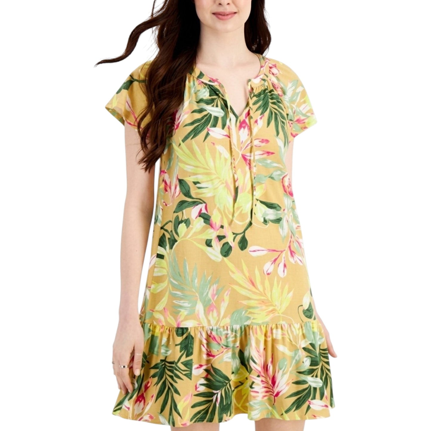 Women's Printed Dress,Multi