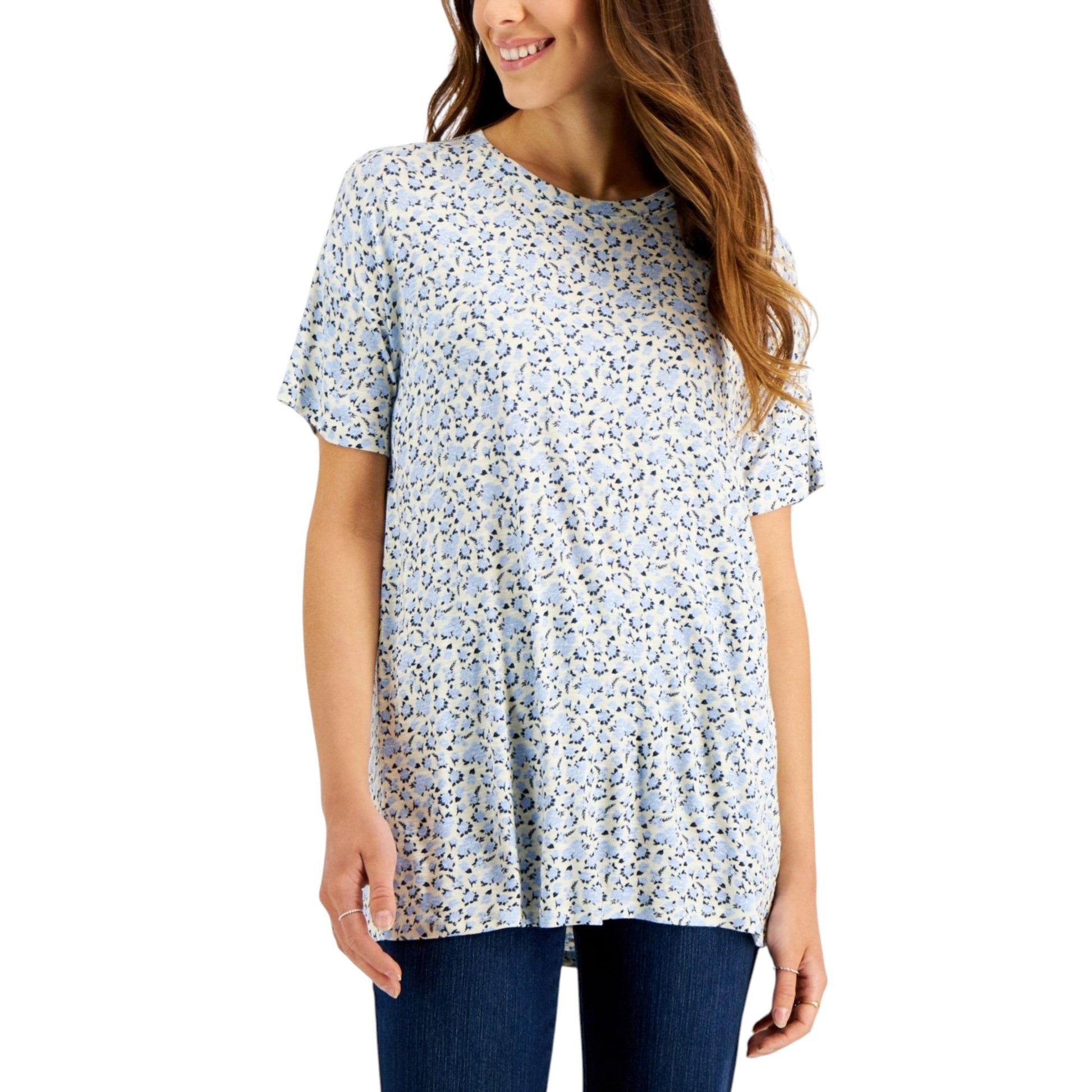 Women's Floral Printed Top,Multi