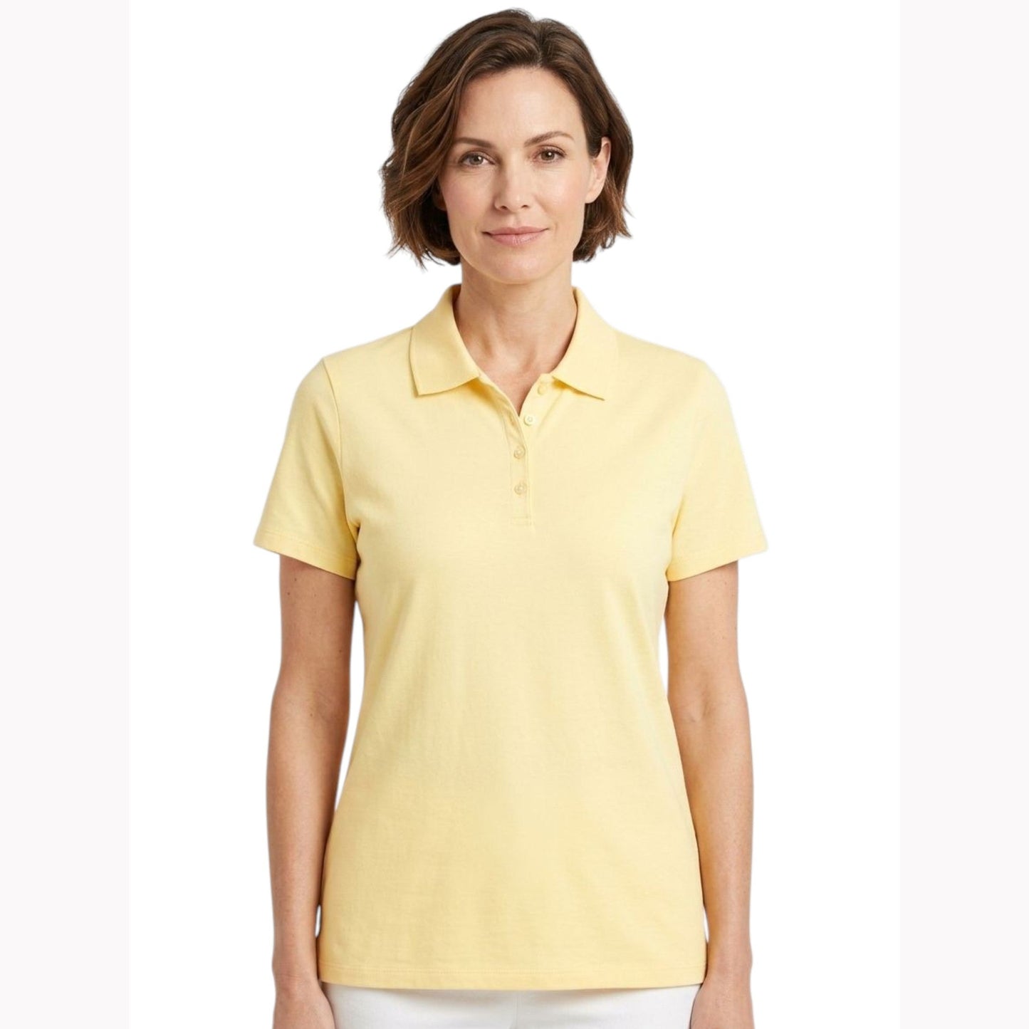 Women's Plain Solid Top,Yellow