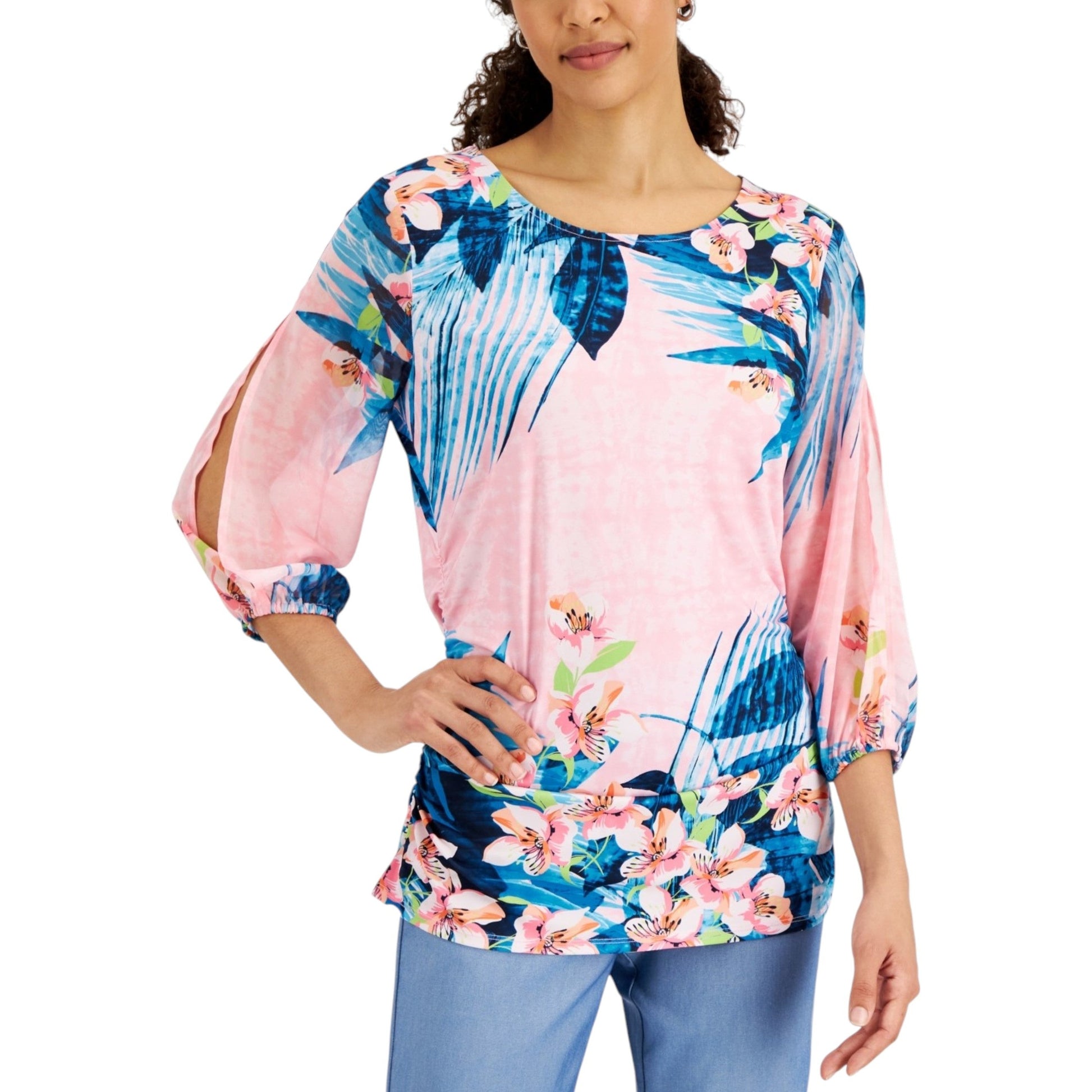 Women's Printed Top,Multi