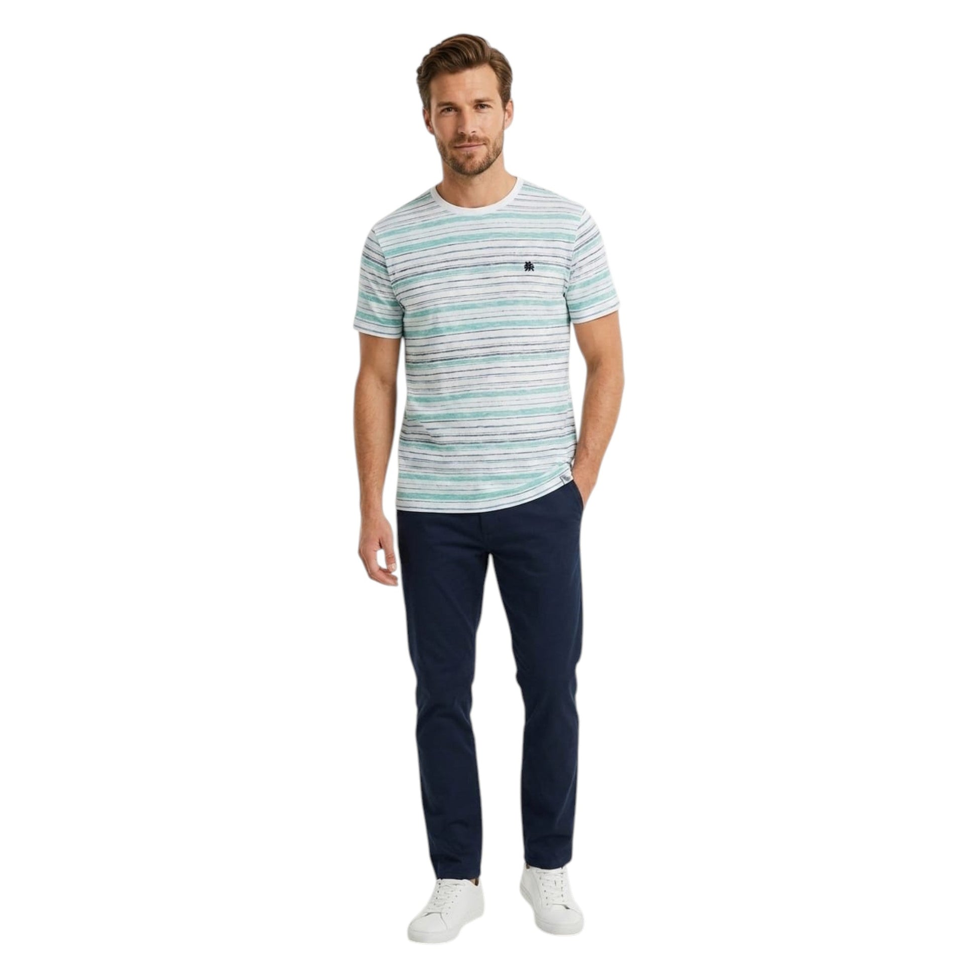 Men's Striped Top,Multi