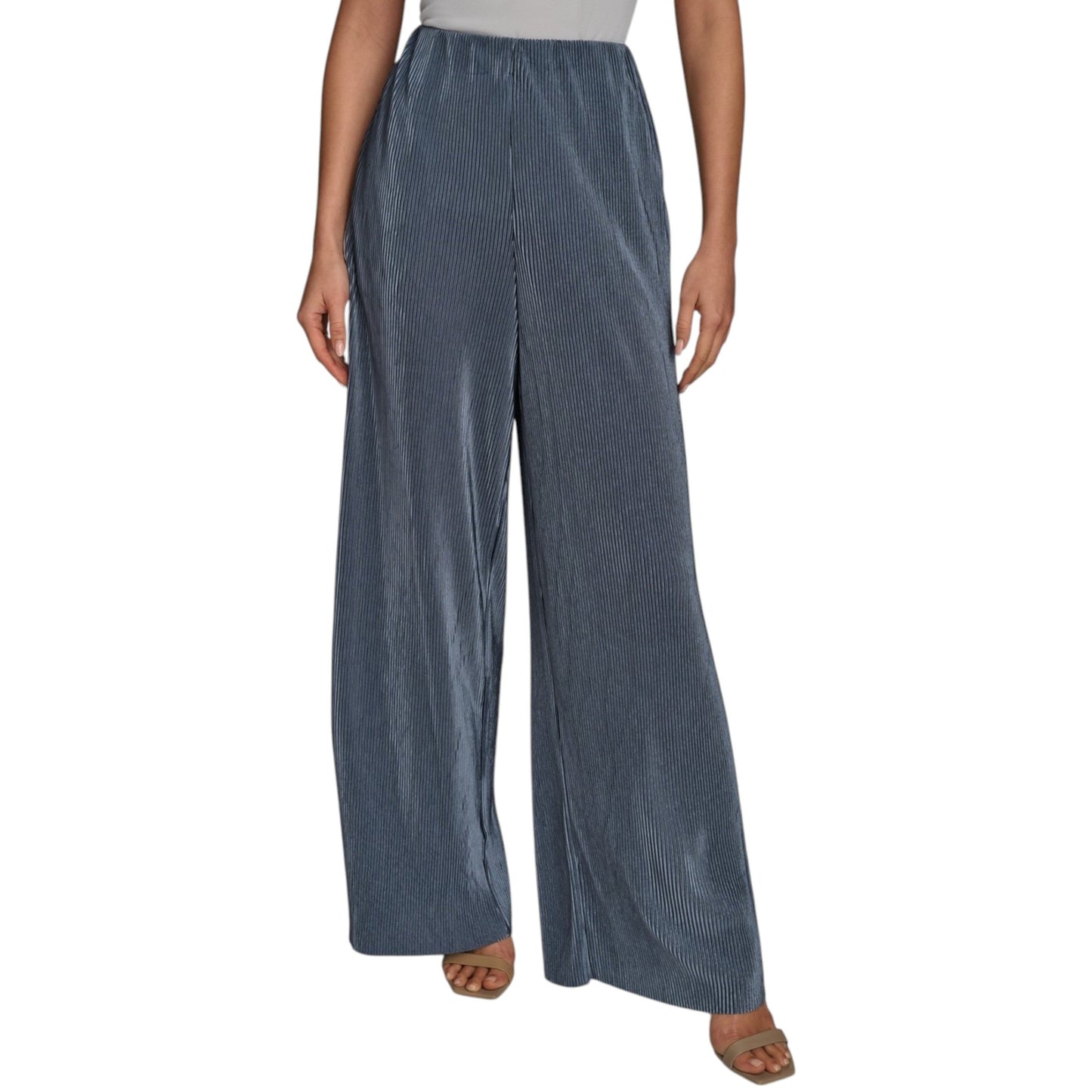 Women's Pleated Pant,Blue
