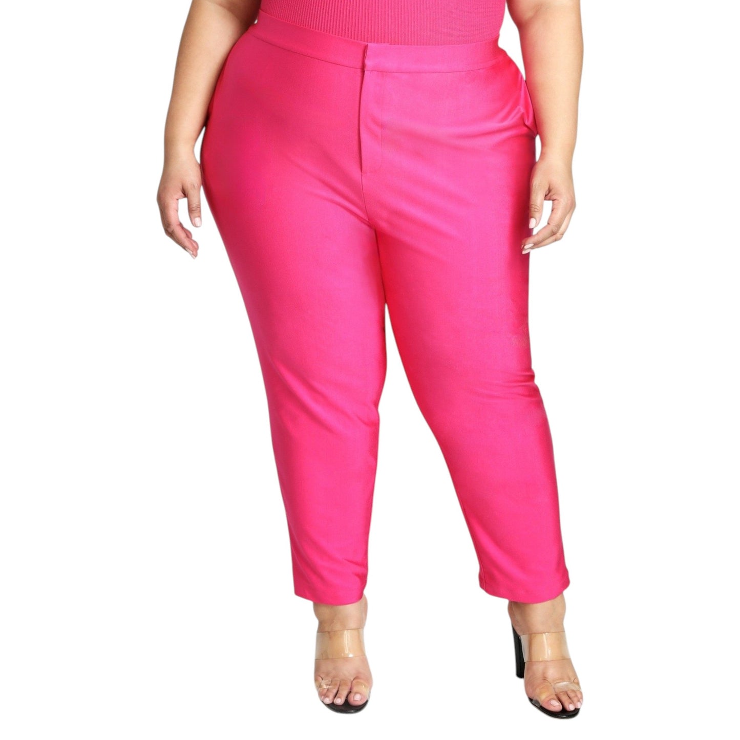 Women's Plain Pant,Pink