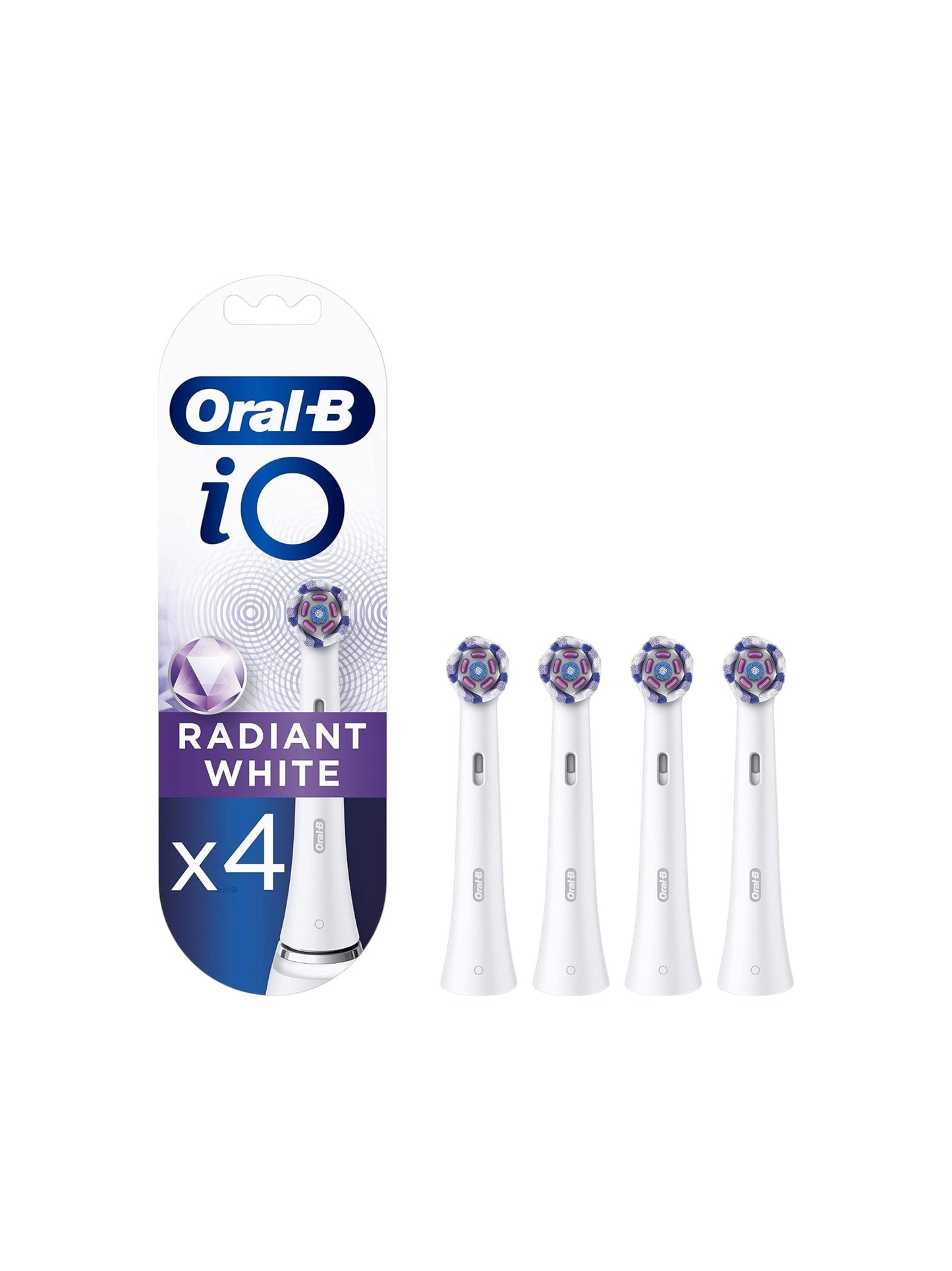 Io Radiant White Electric Toothbrush Heads