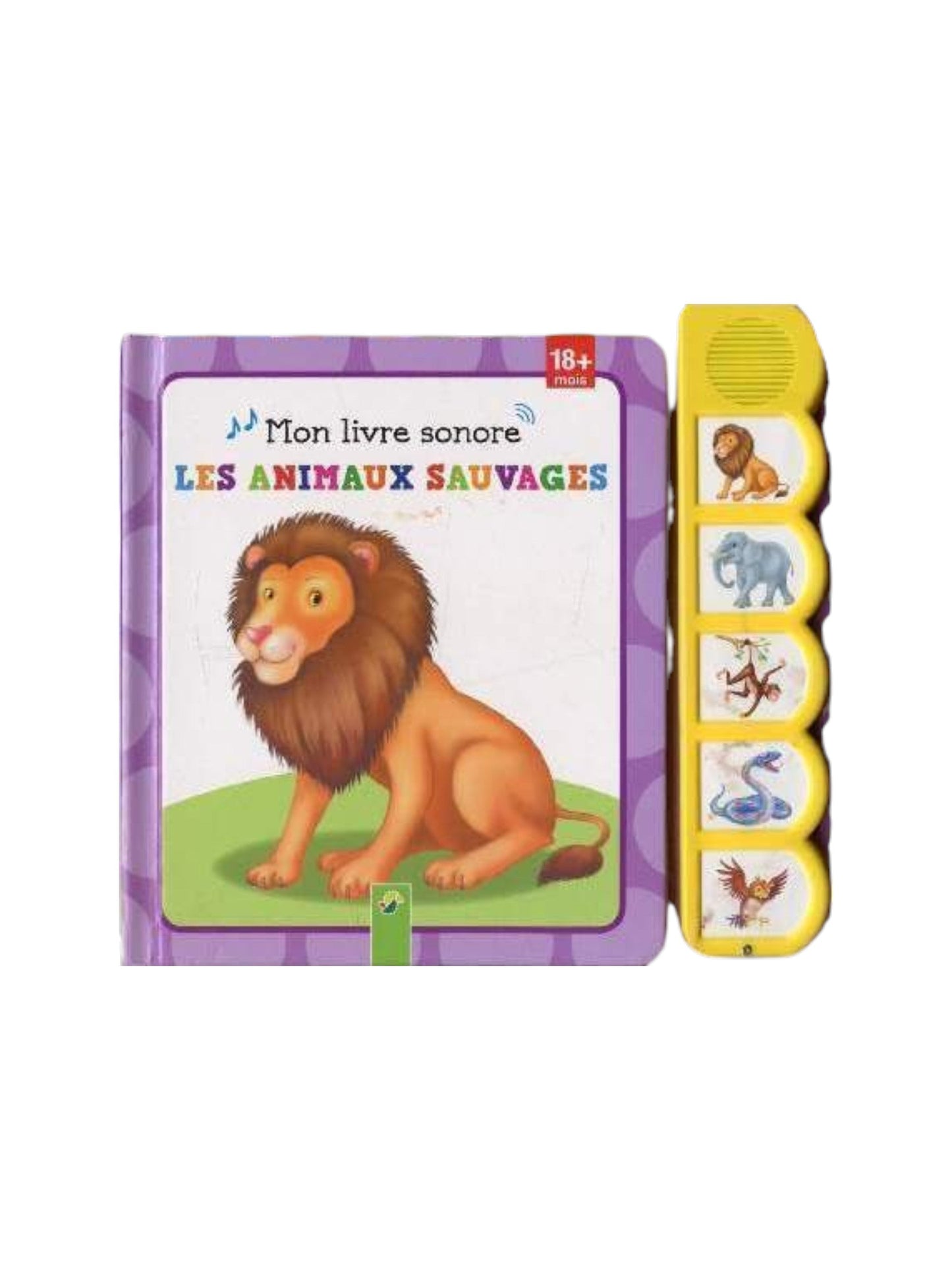 Mon Livre Sonore Les Animaux Sauvages