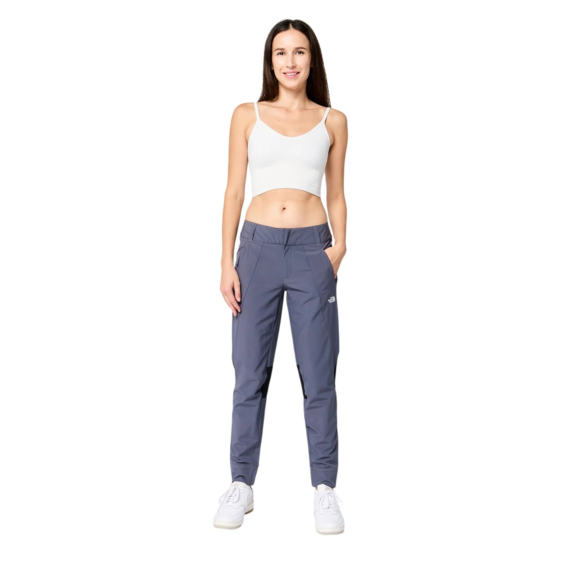 Women's Plain Pant,Grey