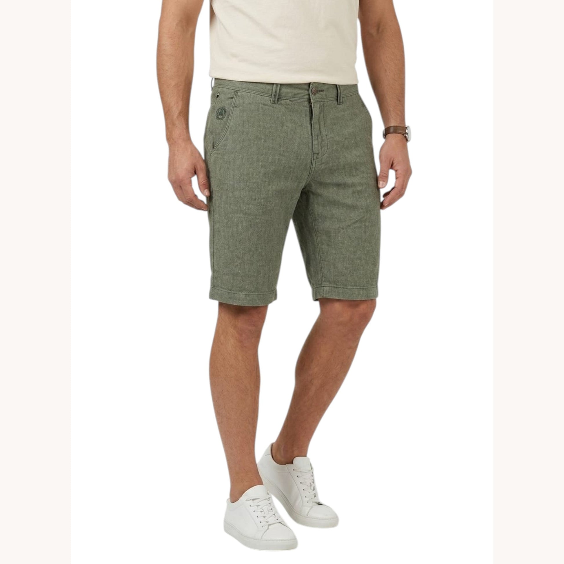 Men's Plain Short,Olive