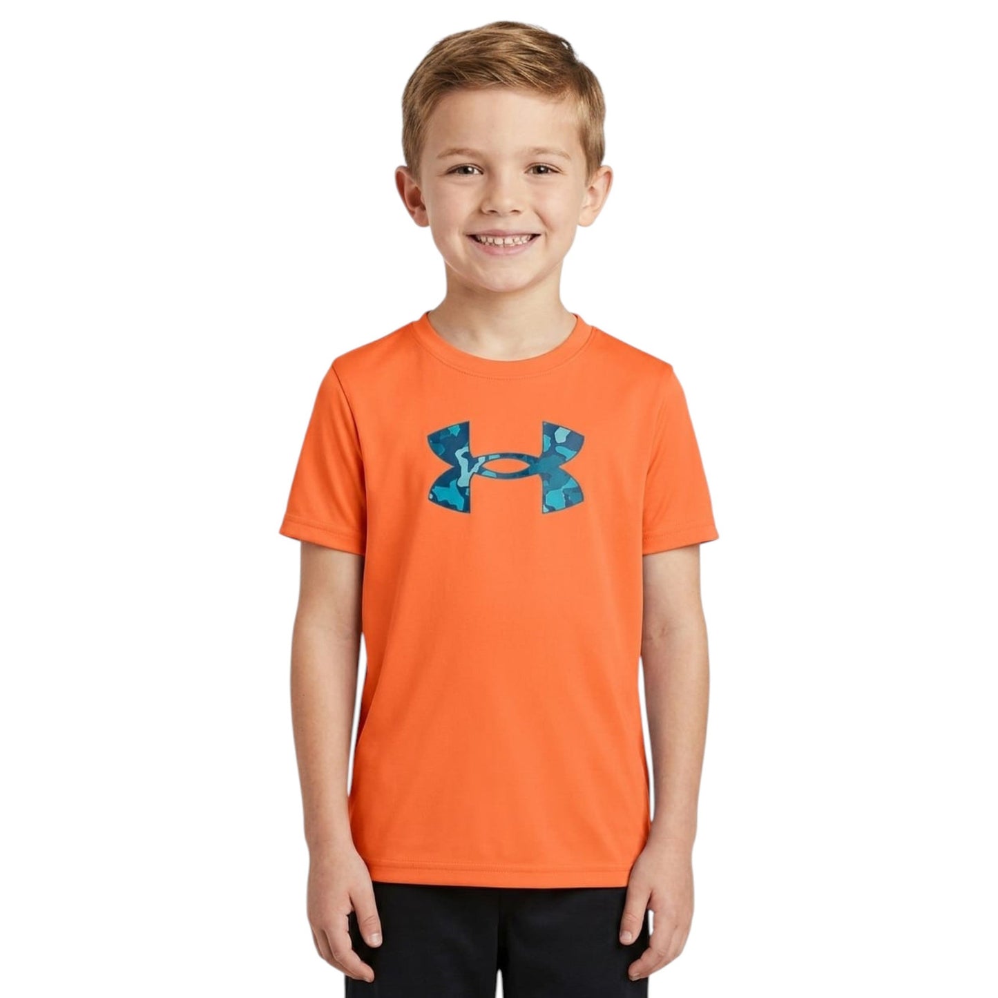 Kids Boy's Printed Top,Orange
