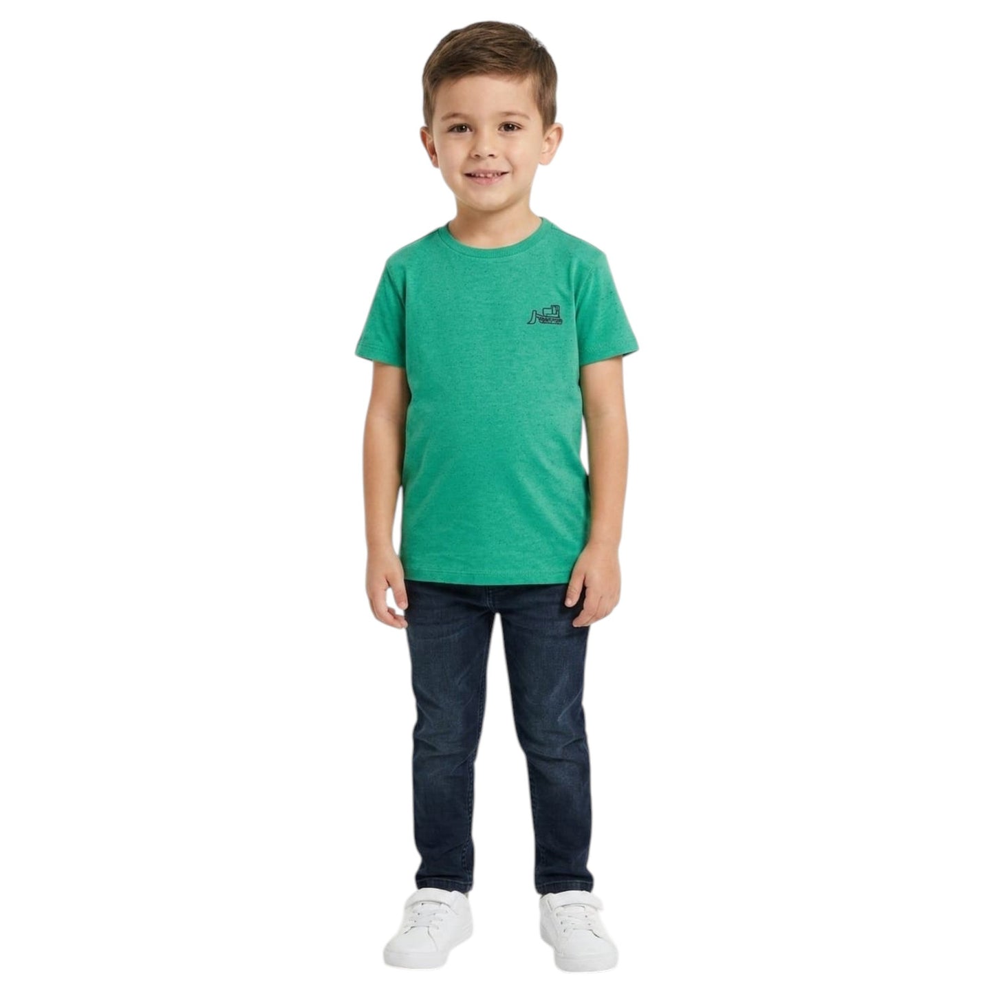 Kids Boy's Textured Top,Green