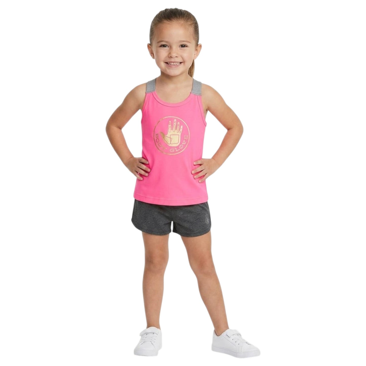 Kids Girl's Printed Top,Pink