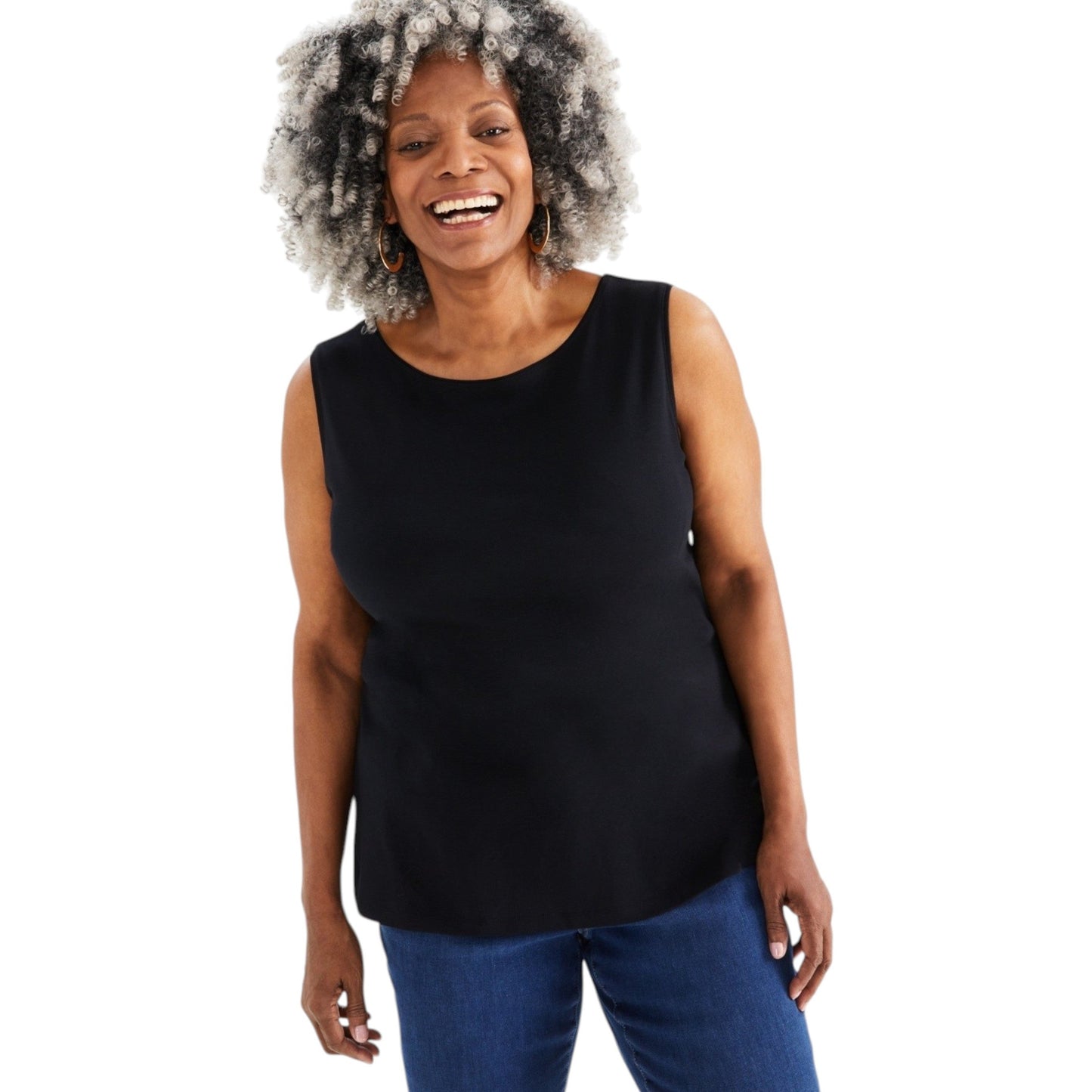 Women's Plain Top,Black