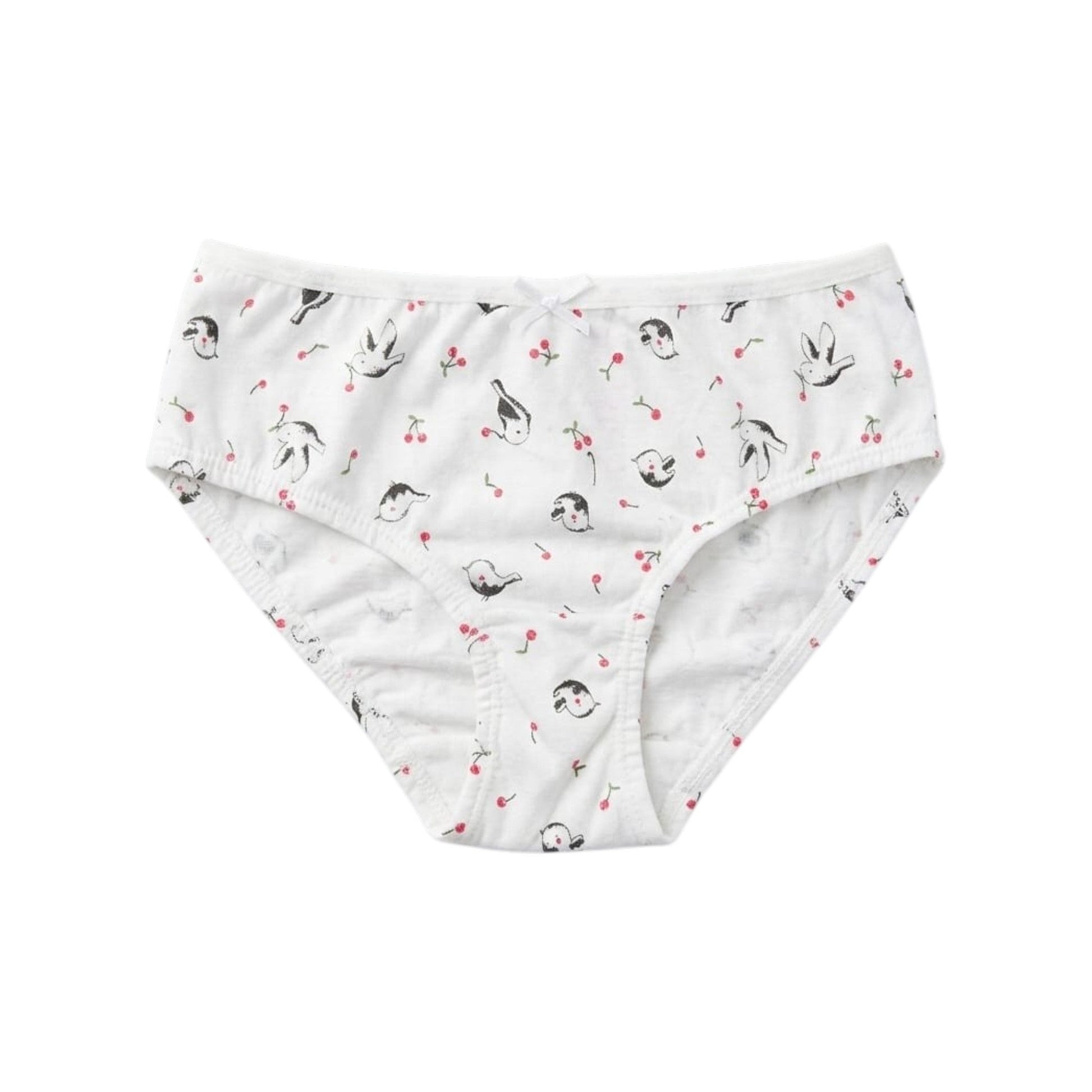 Kids Girl's Printed Slip,White