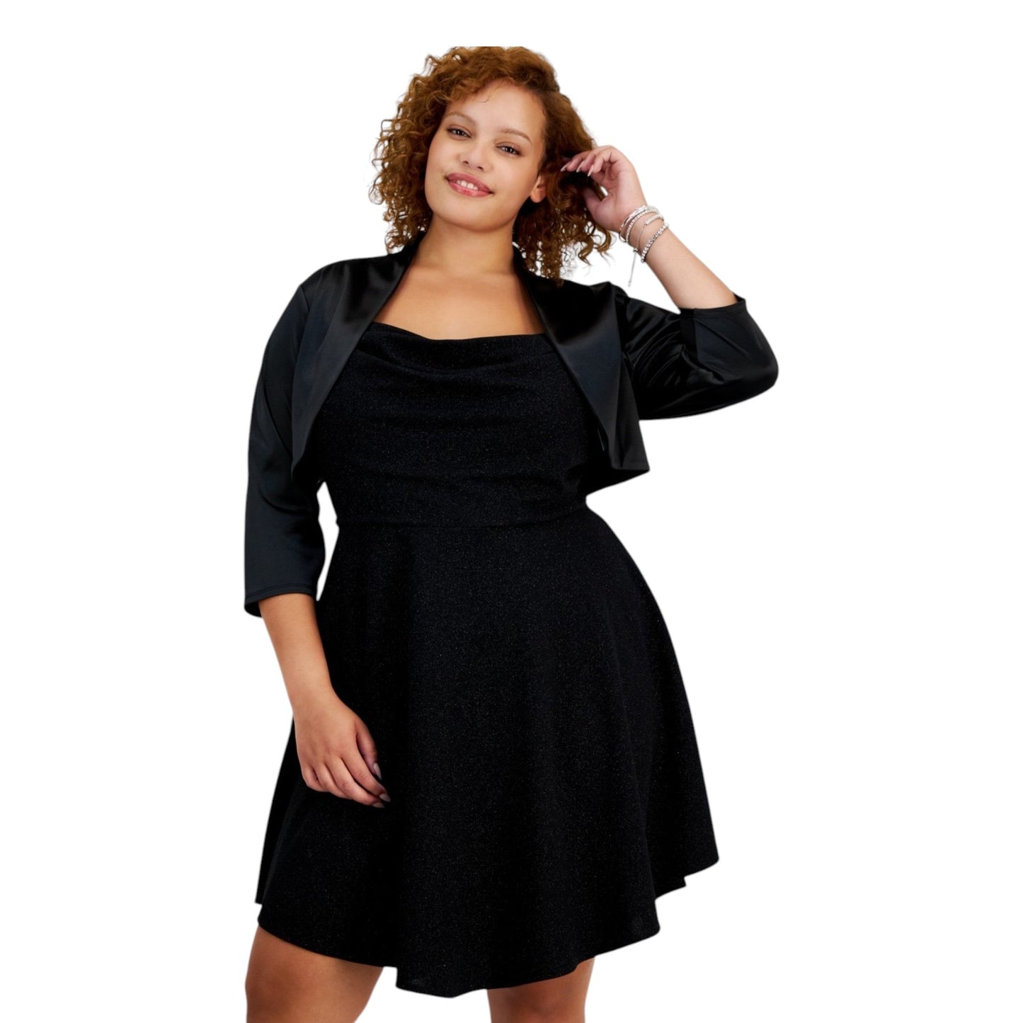 Women'sPlain Blazer,Black