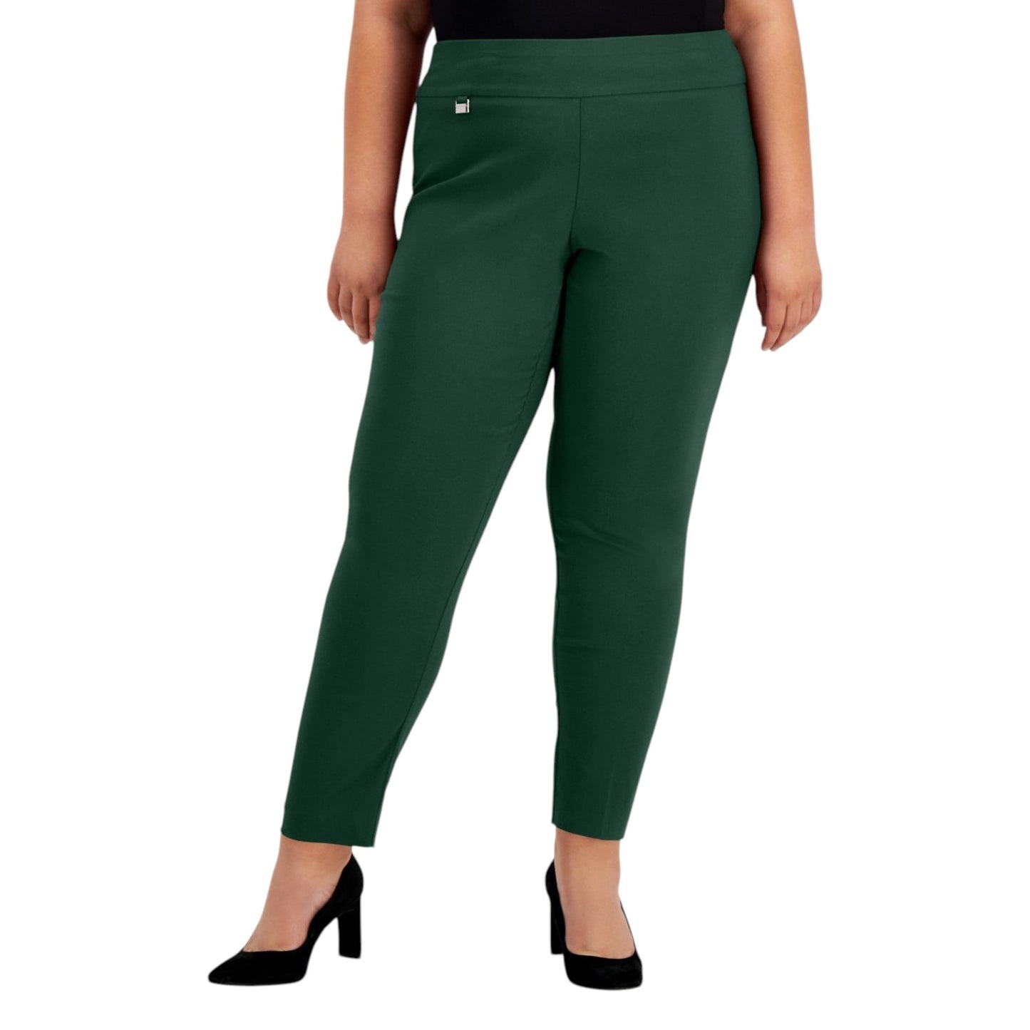 Women's Plain Pant,Dark Green