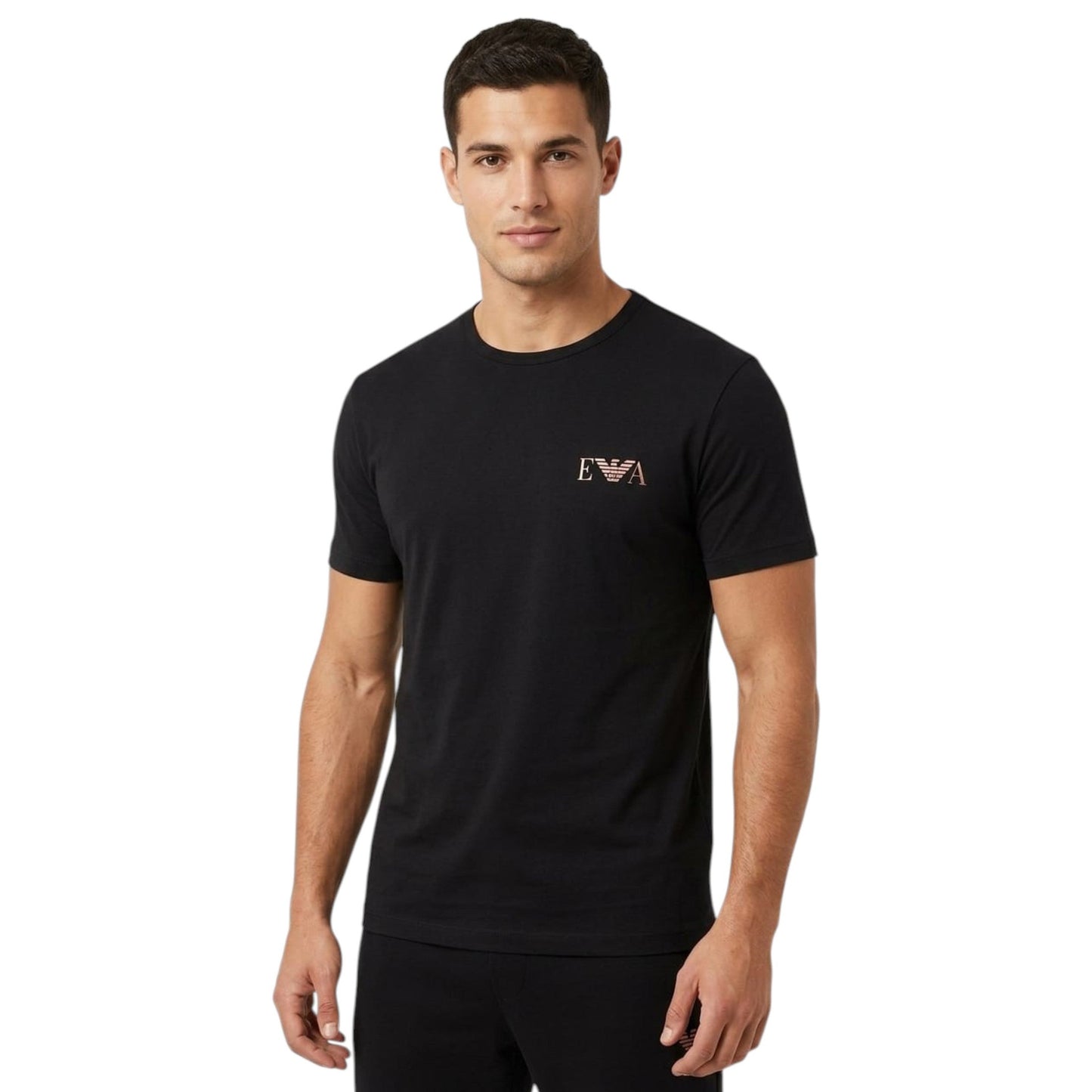 Men's Printed Top,Black