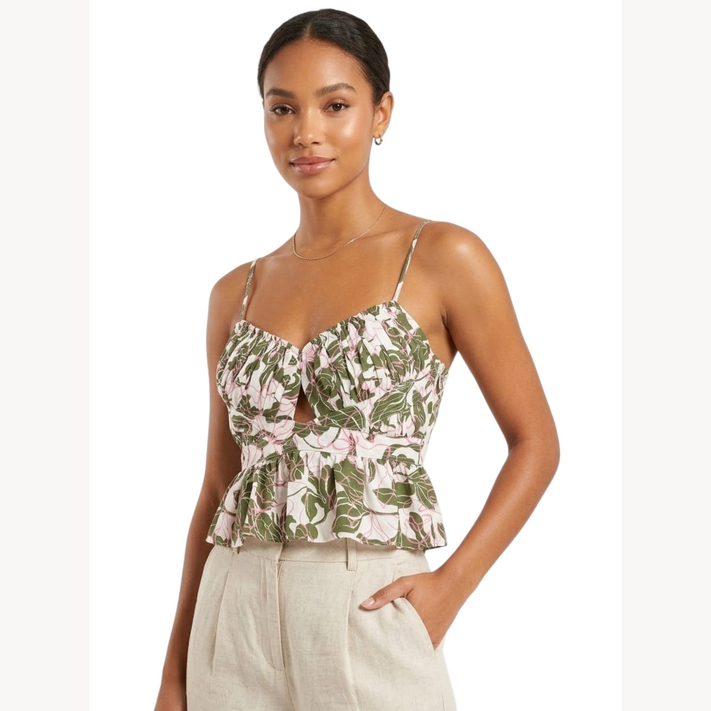 Women's Printed Top,Multi