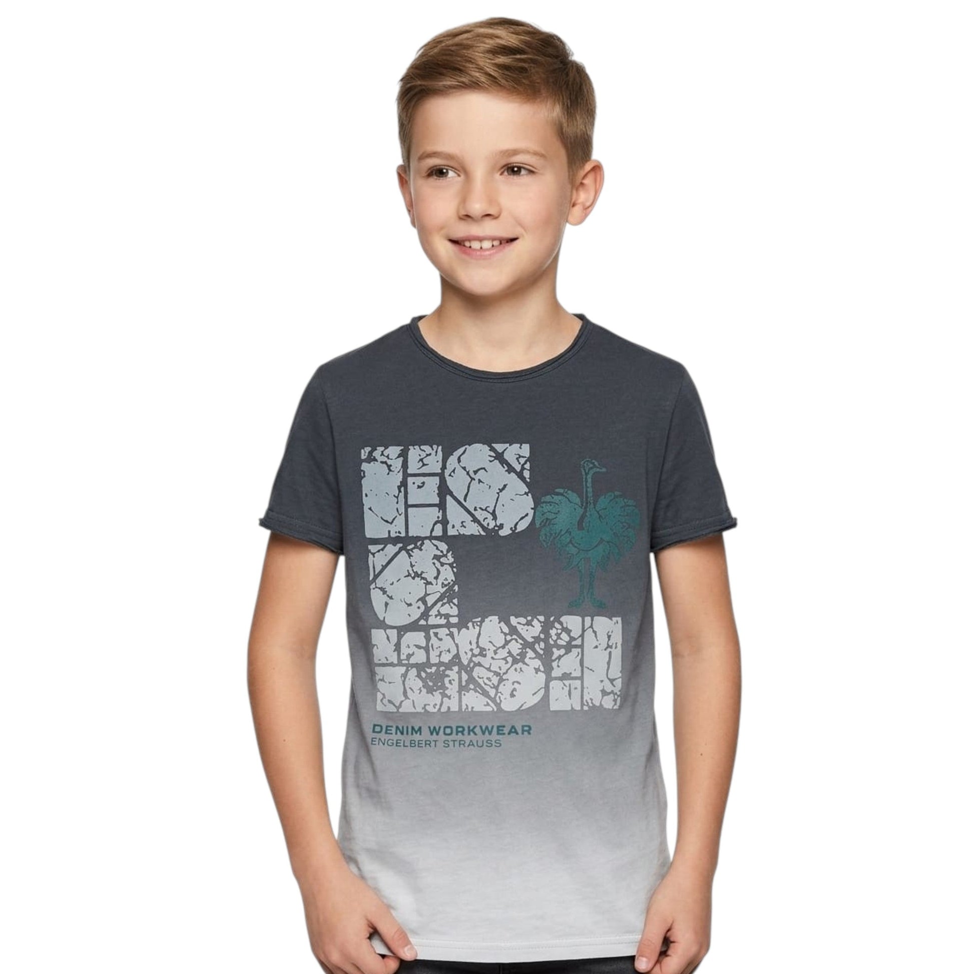 Kids Boy's Printed Top,Navy