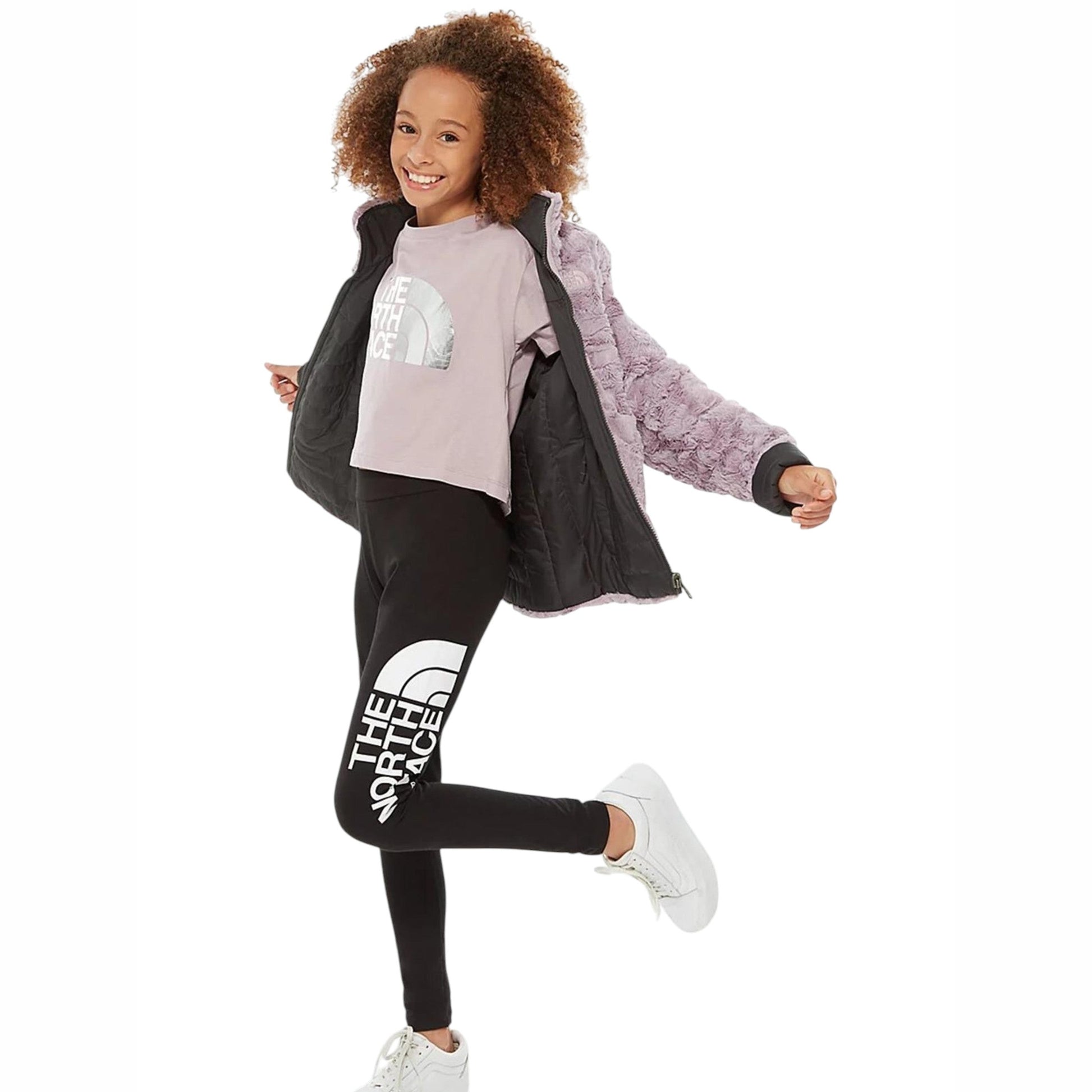 Kids Girl's Printed Legging,Black